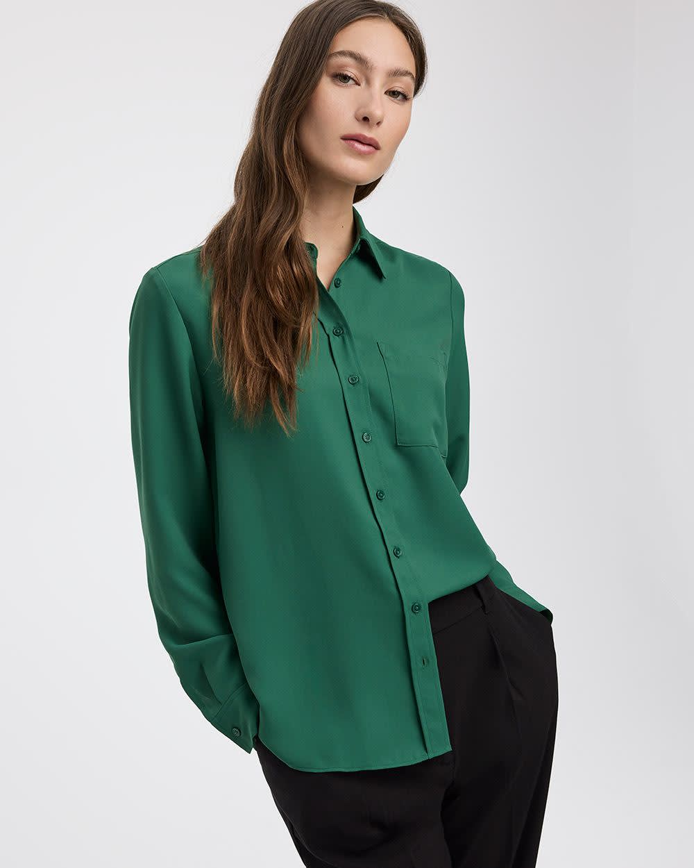 Long-Sleeve Blouse - R Essentials - Image 5