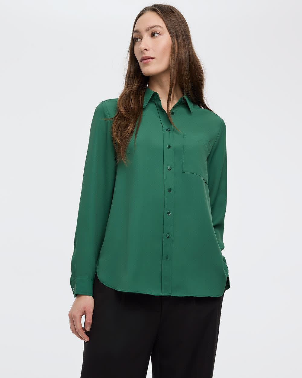 Long-Sleeve Blouse - R Essentials - Image 7