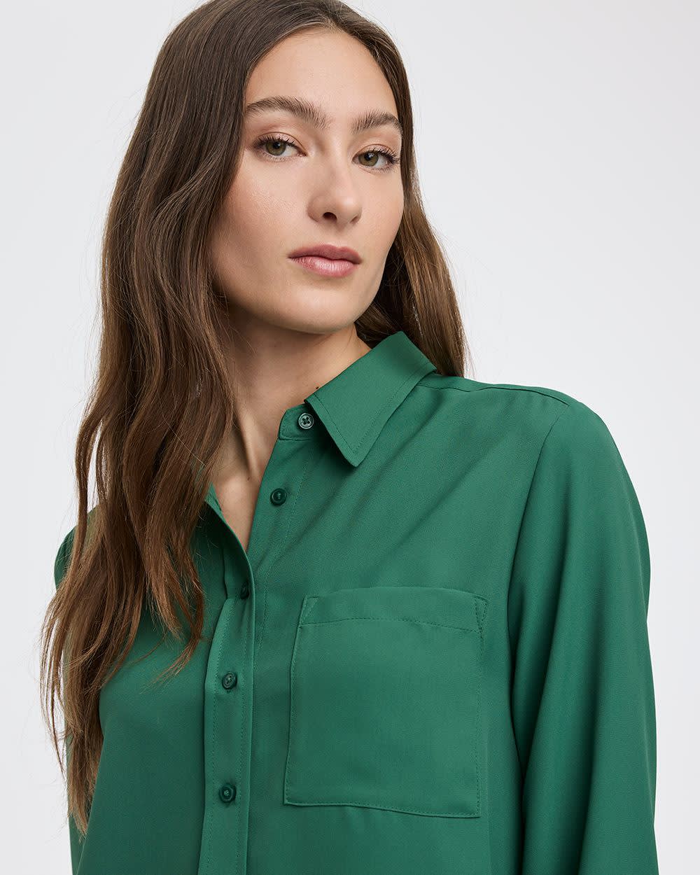 Long-Sleeve Blouse - R Essentials - Image 8
