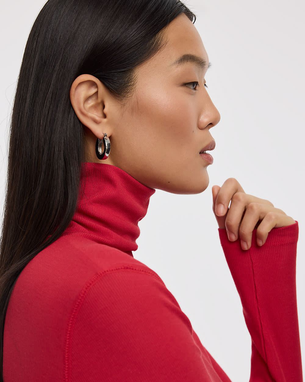 Long-Sleeve Turtleneck Top - Image 13