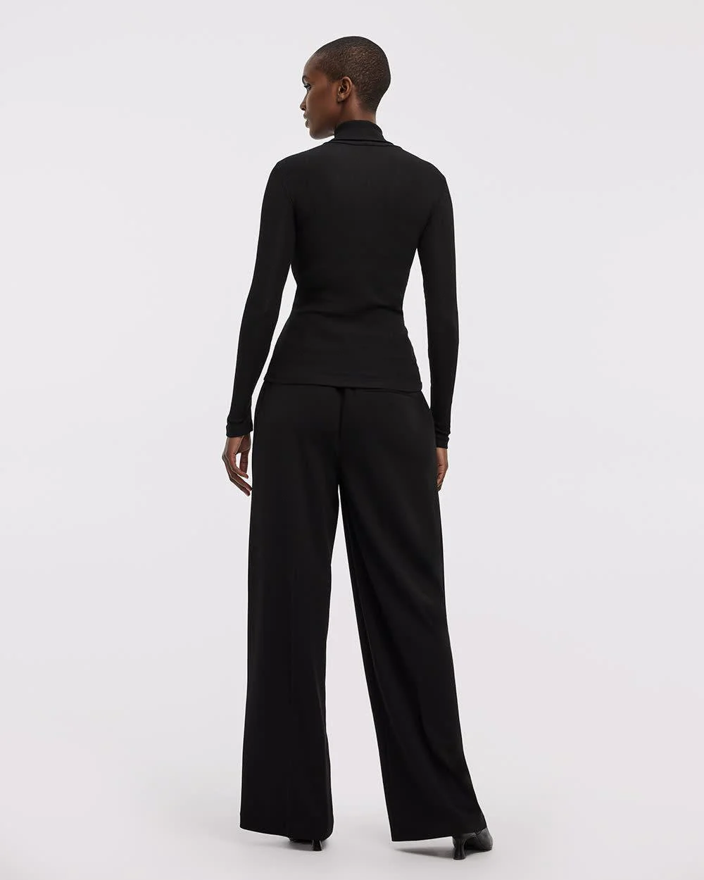 Long-Sleeve Turtleneck Top - Image 2