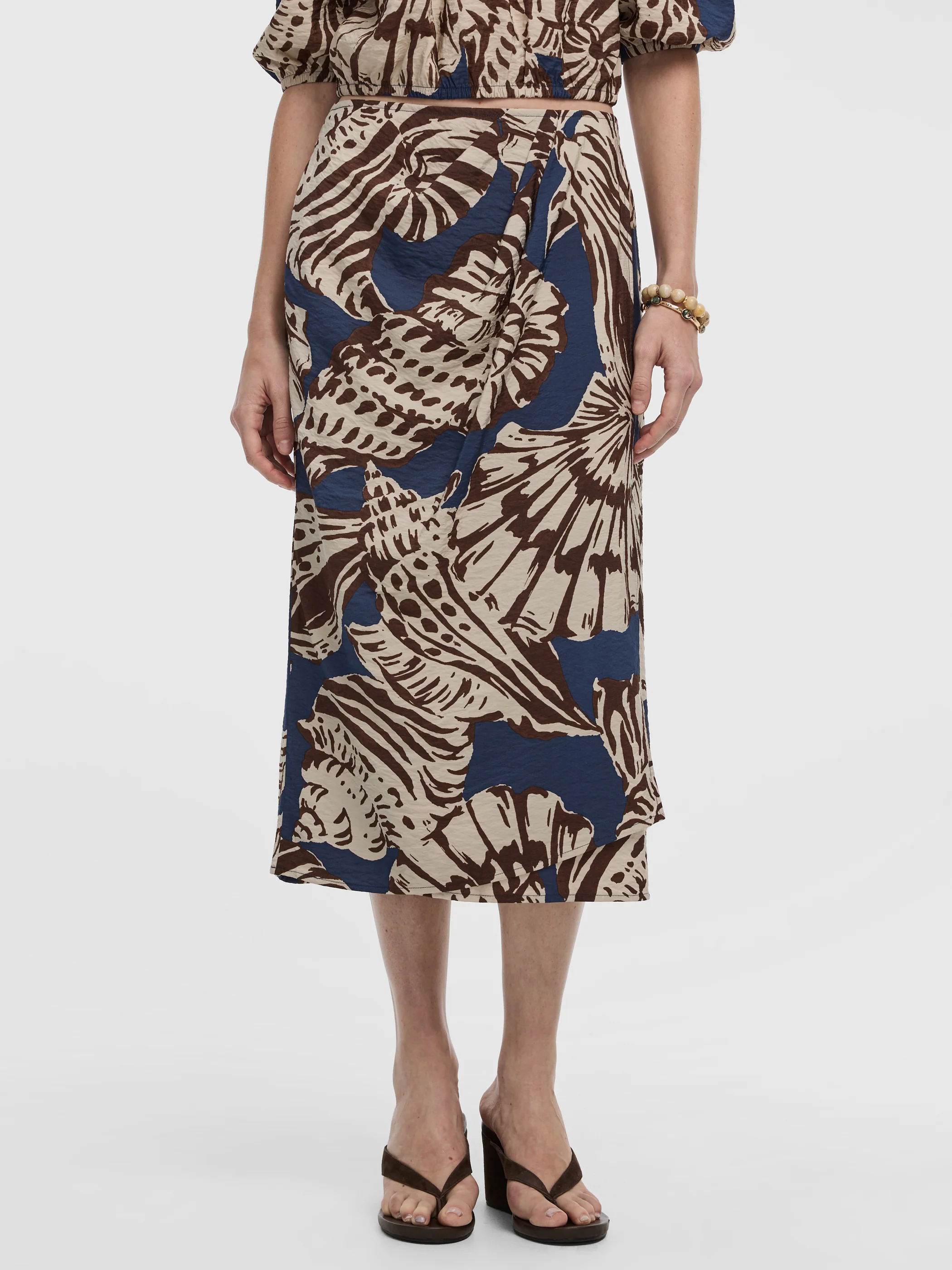 Wrap Midi Skirt - Image 2