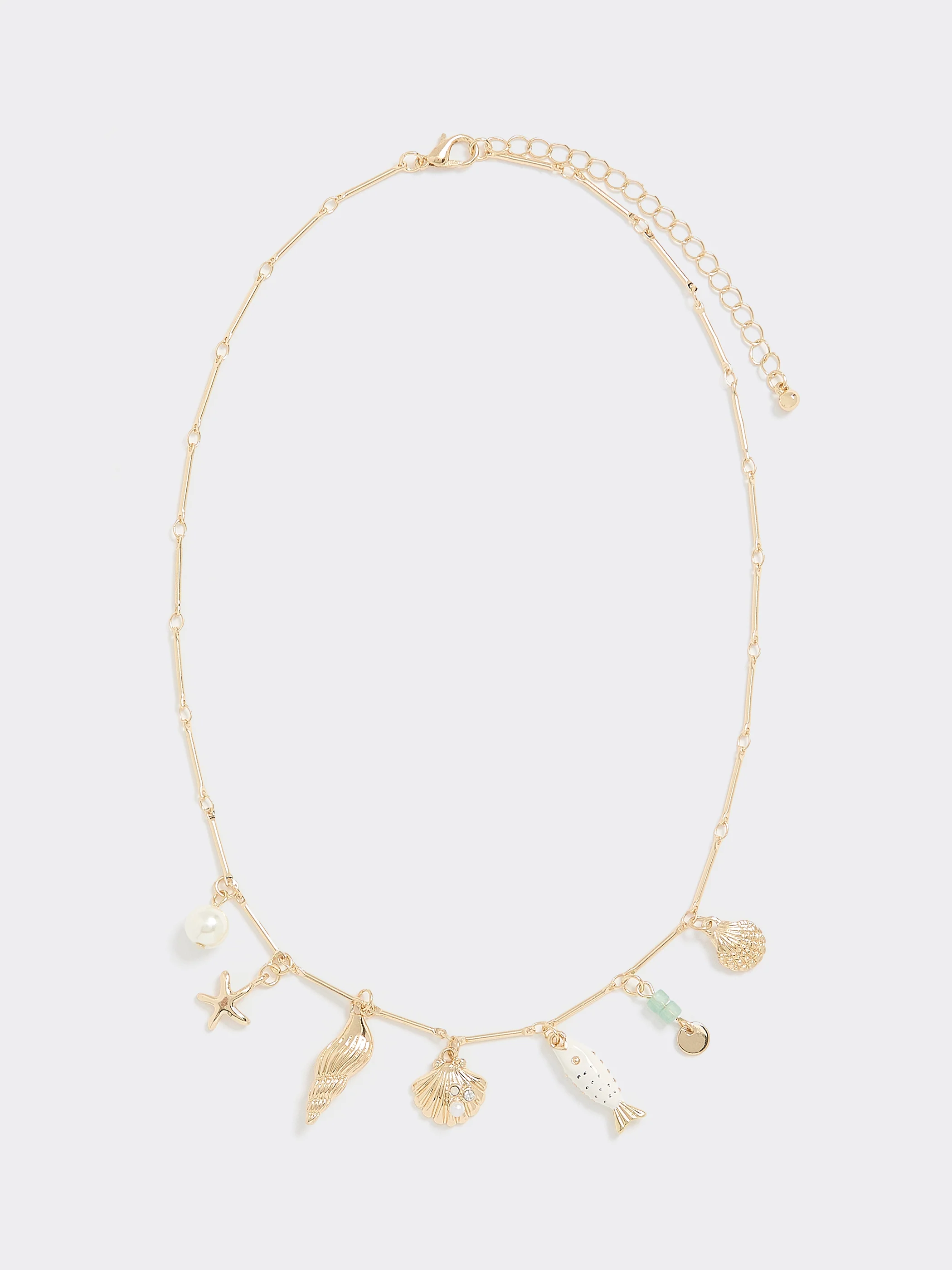 Necklace with Sea Charms