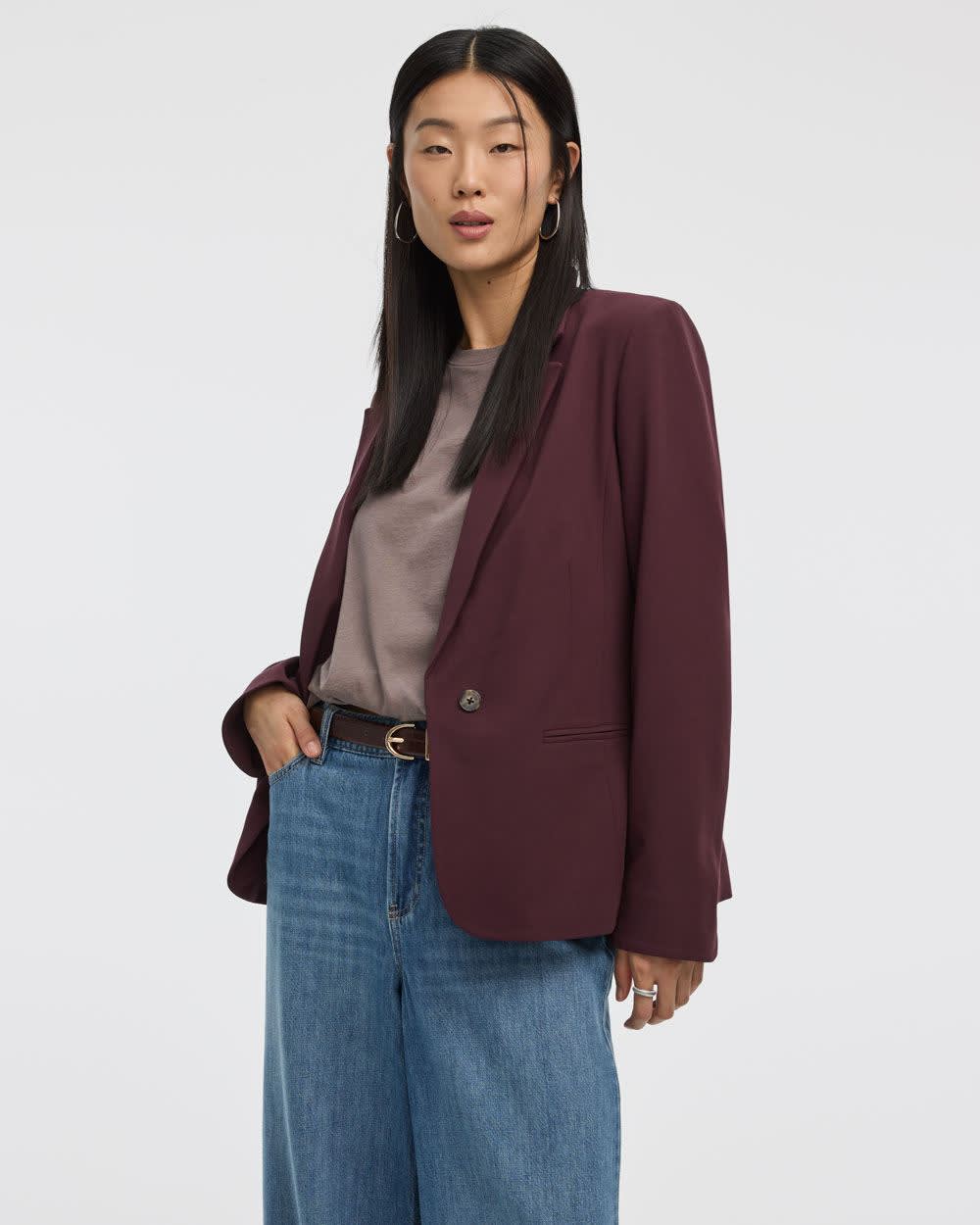 One-Button Blazer - Image 6