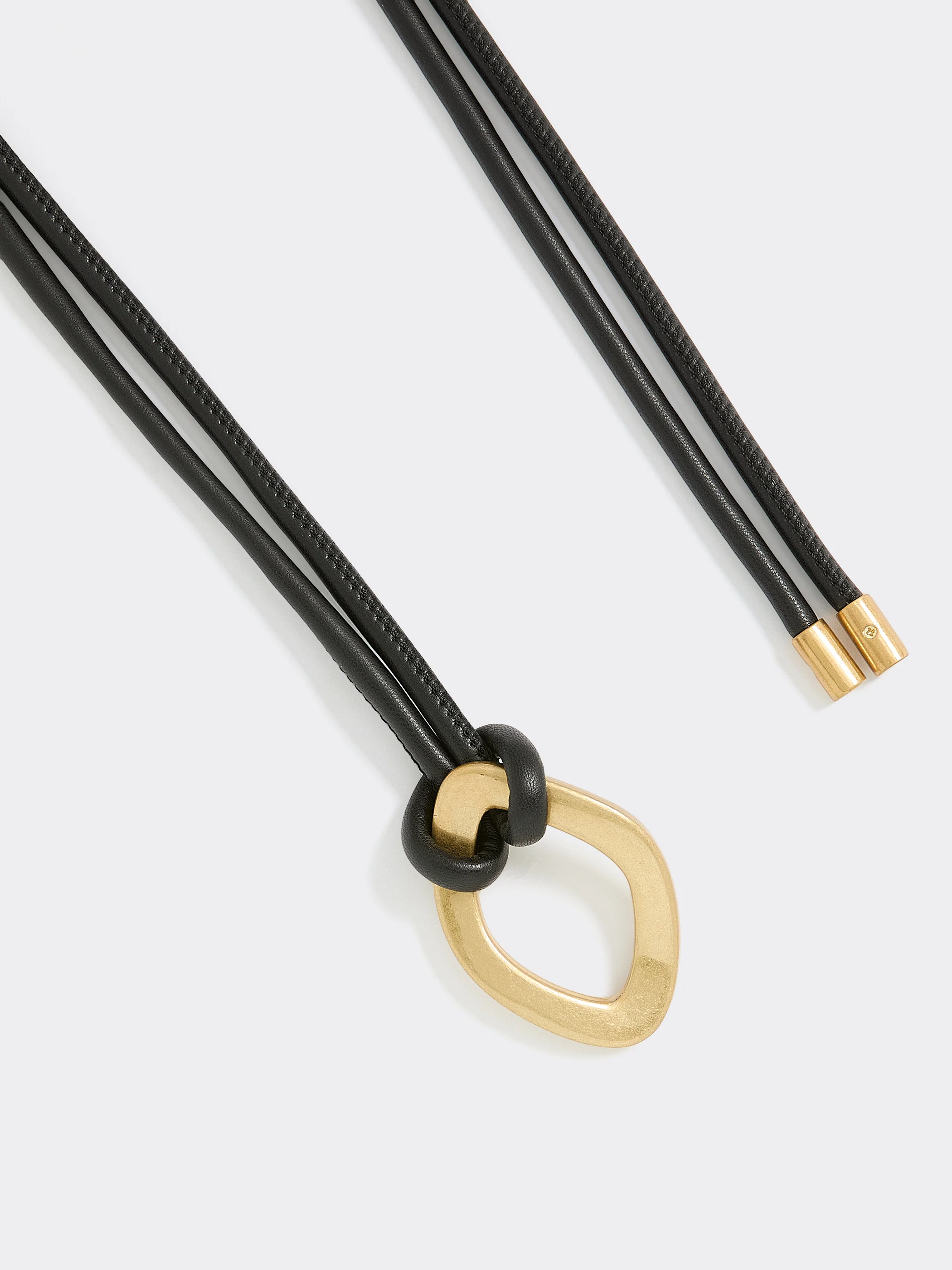 Faux Leather Cord Belt - Image 2