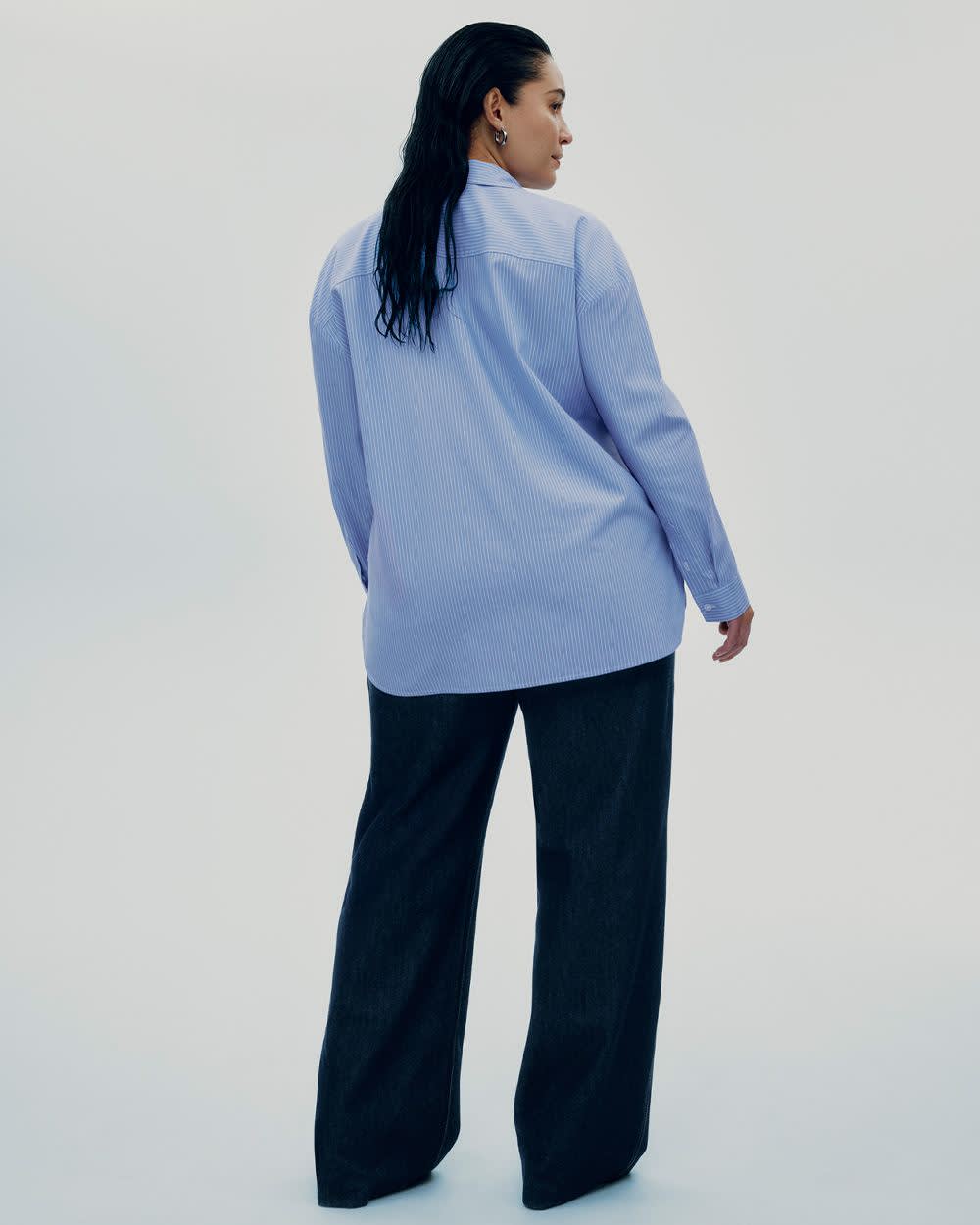Striped Long-Sleeve Shirt - Image 10