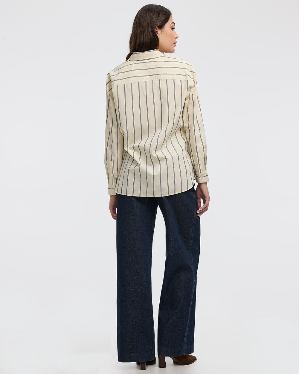 Striped Long-Sleeve Shirt - Image 14