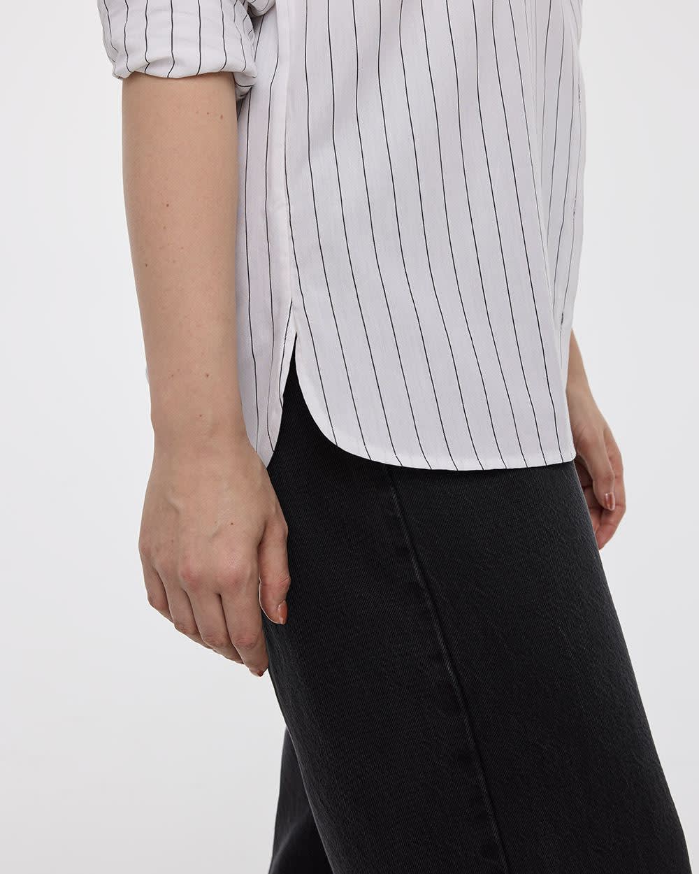 Striped Long-Sleeve Shirt - Image 4