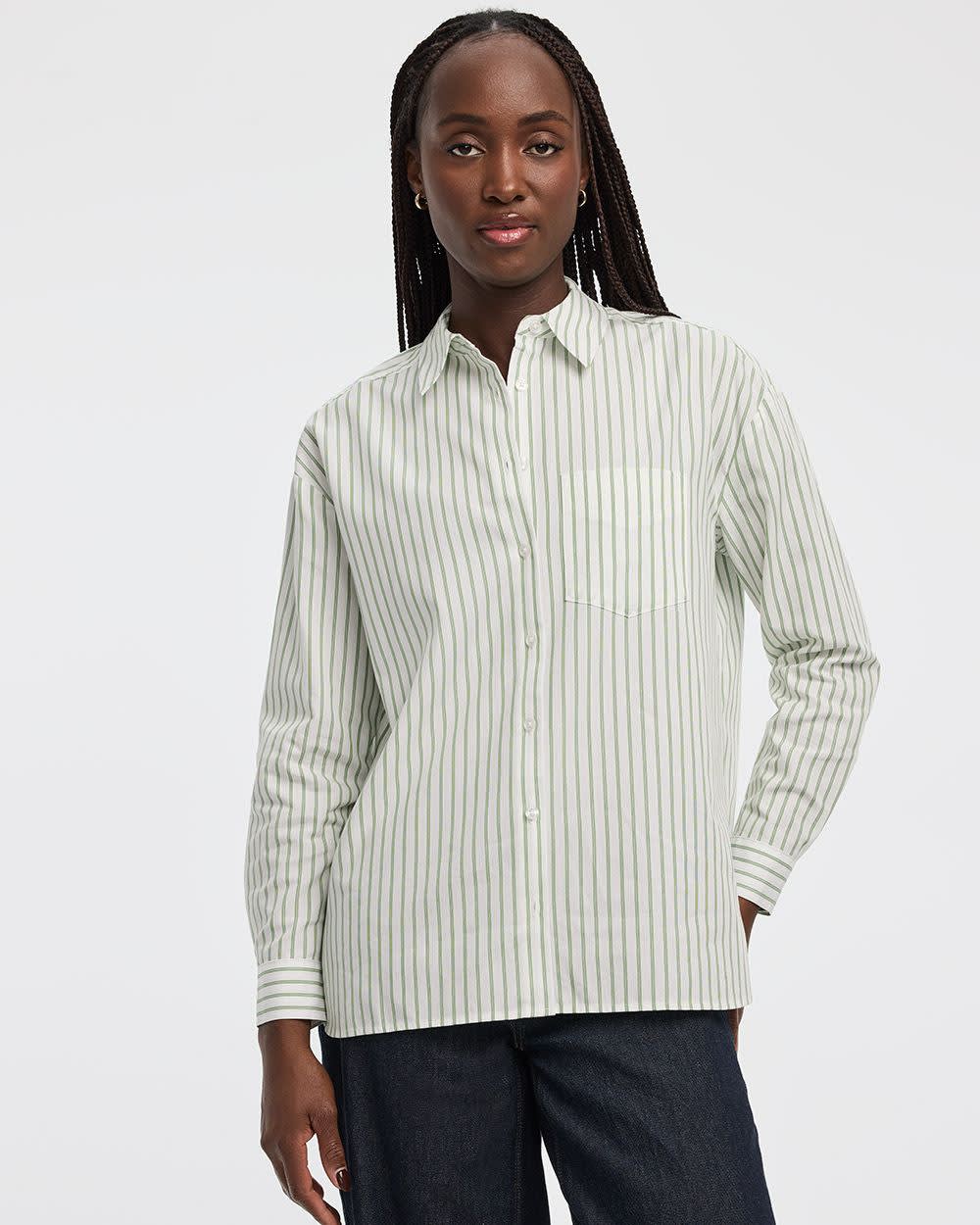 Striped Long-Sleeve Shirt - Image 5
