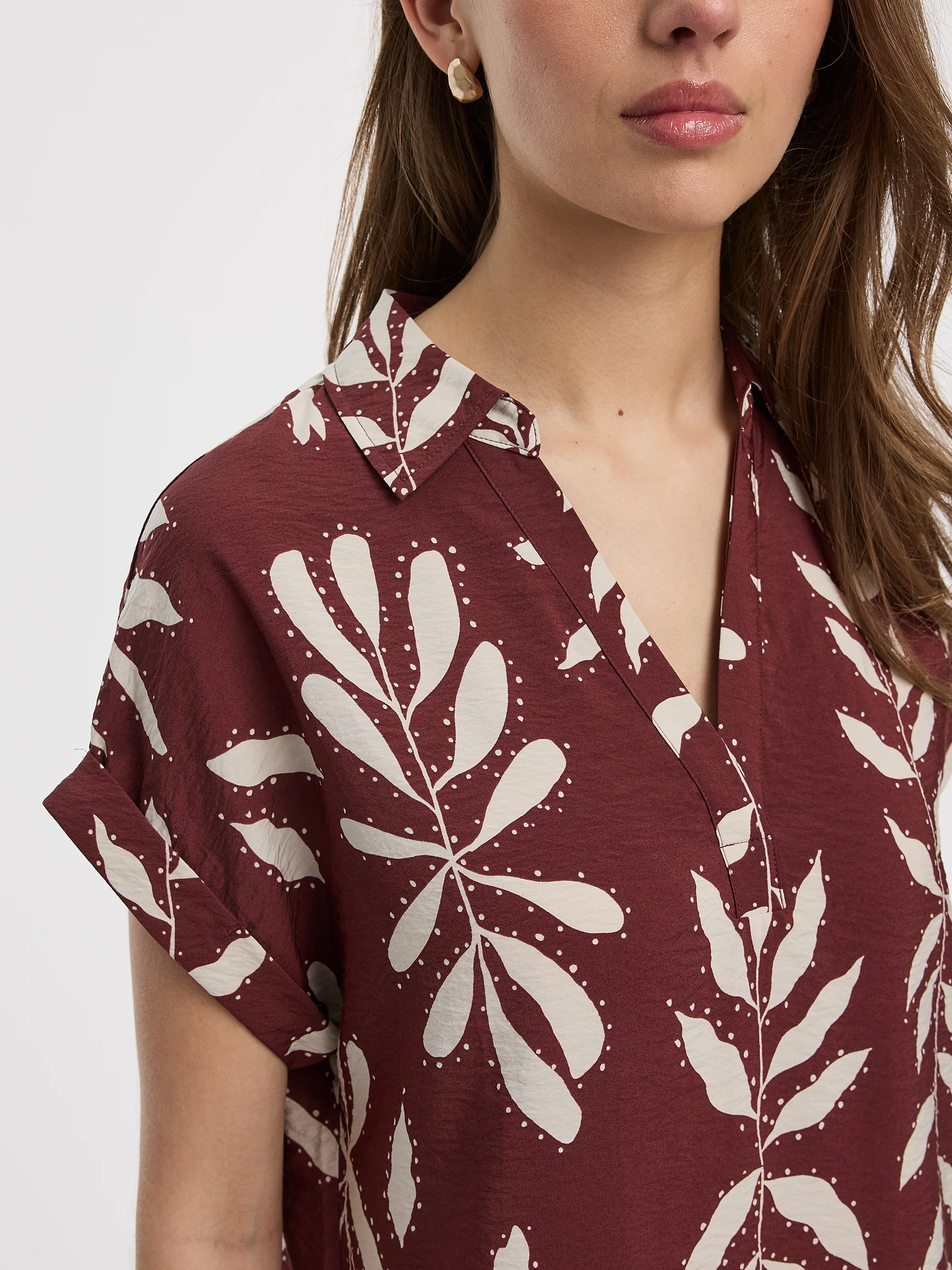 Short-Sleeve Shift Dress - Image 14