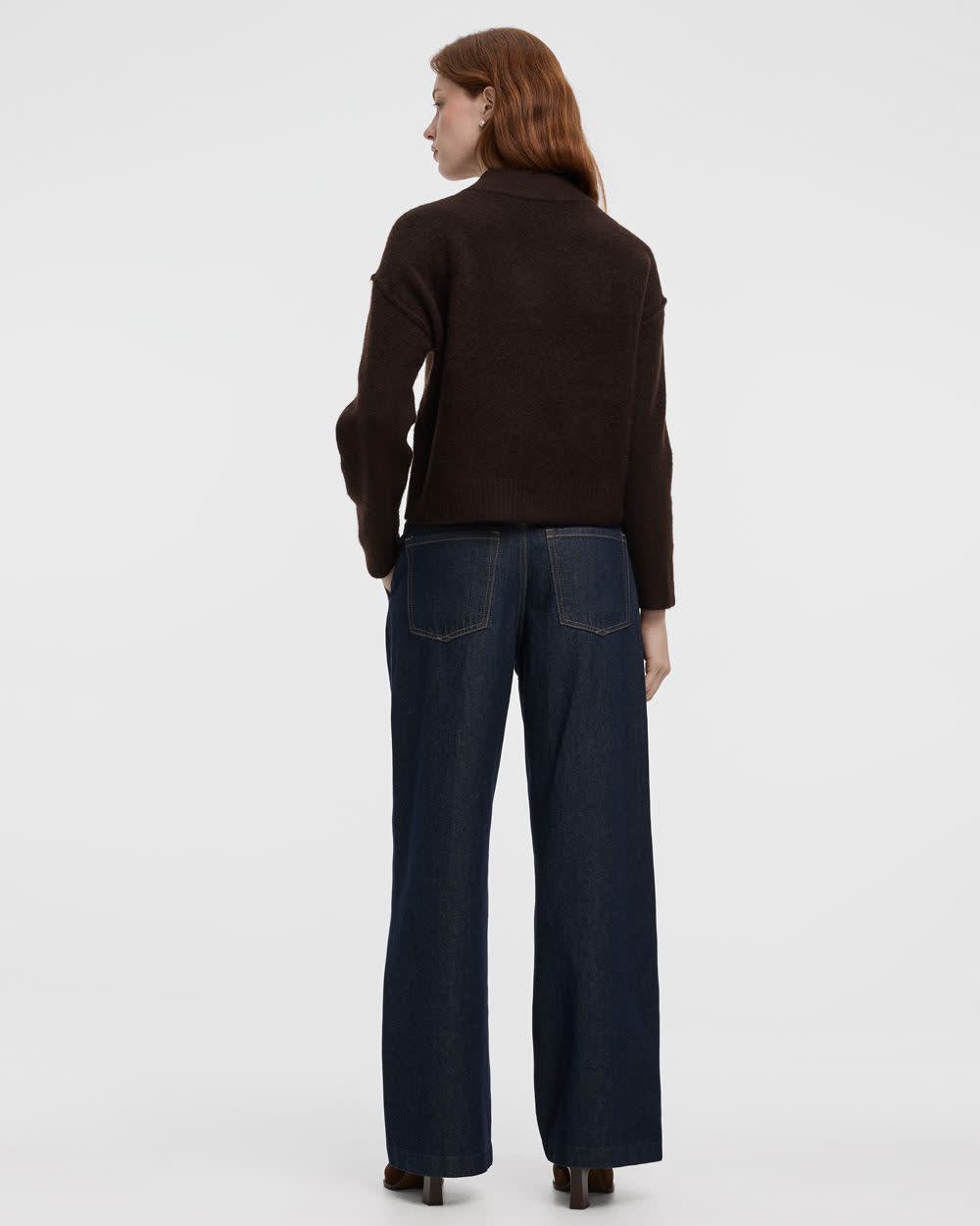Long-Sleeve V-Neck Pullover - Image 6