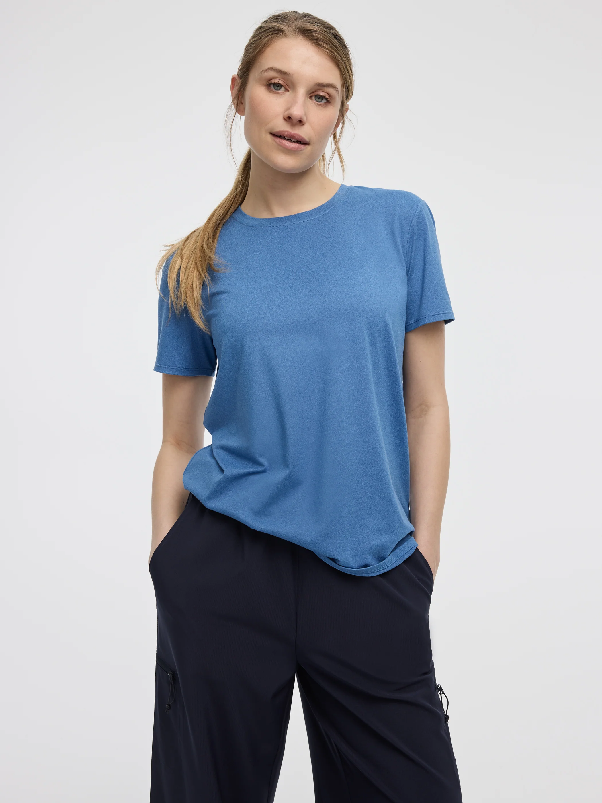 Crew-Neck T-Shirt - DRY-LUX (R) Hyba Essentials - Image 14