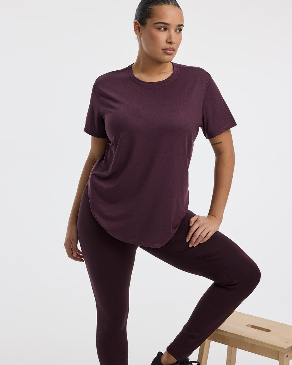 Crew-Neck T-Shirt - DRY-LUX (R) Hyba Essentials - Image 3