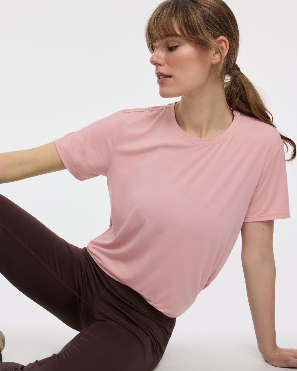 Crew-Neck T-Shirt - DRY-LUX (R) Hyba Essentials - Image 33