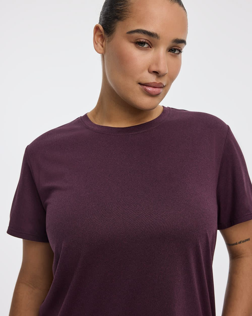 Crew-Neck T-Shirt - DRY-LUX (R) Hyba Essentials - Image 4