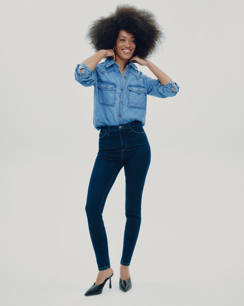 Skinny-Leg High-Rise Jean - The Signature (R) - Image 11