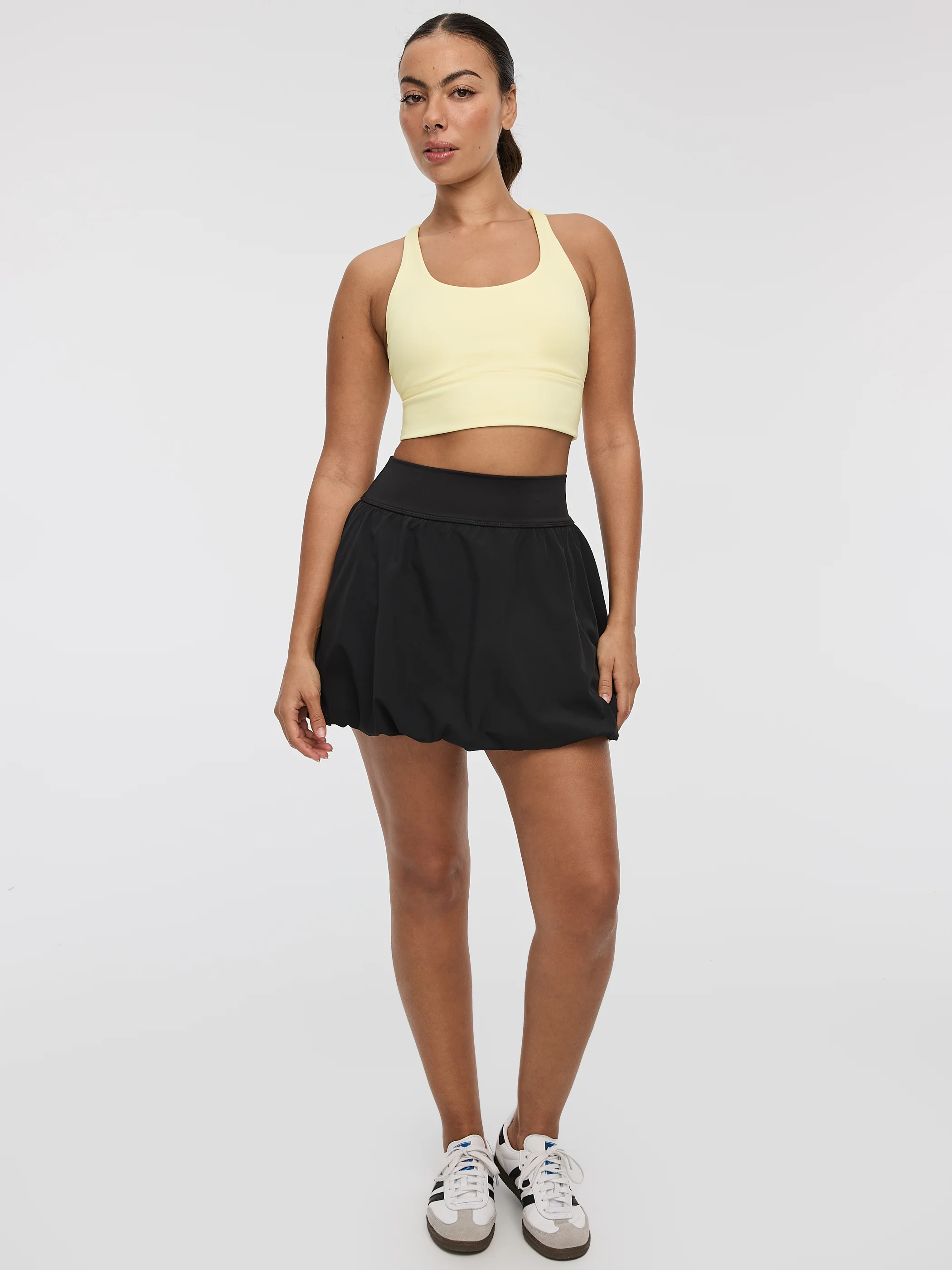 Bubble-Hem Skort - Hyba
