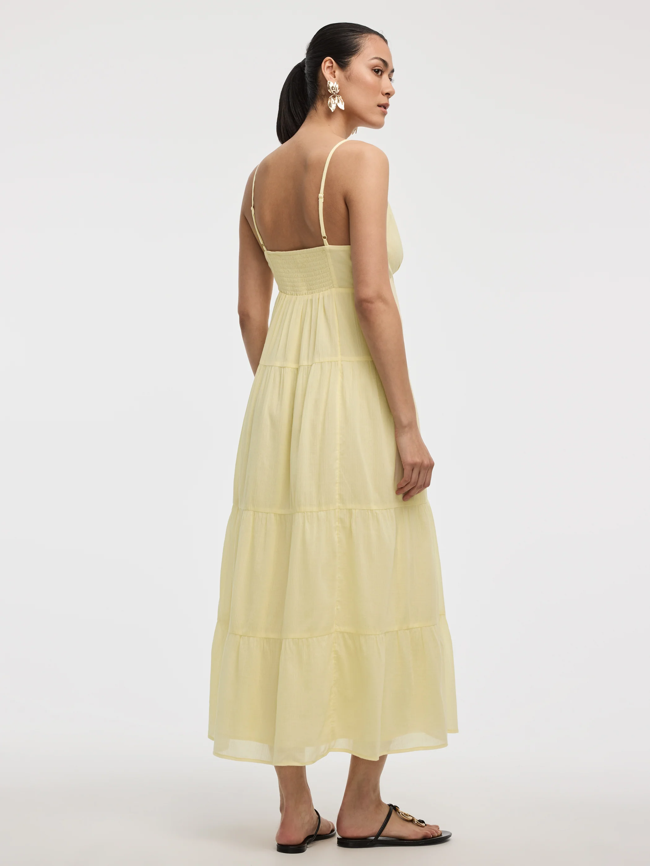 Sleeveless Maxi Dress with Sweetheart Neckline - Image 2