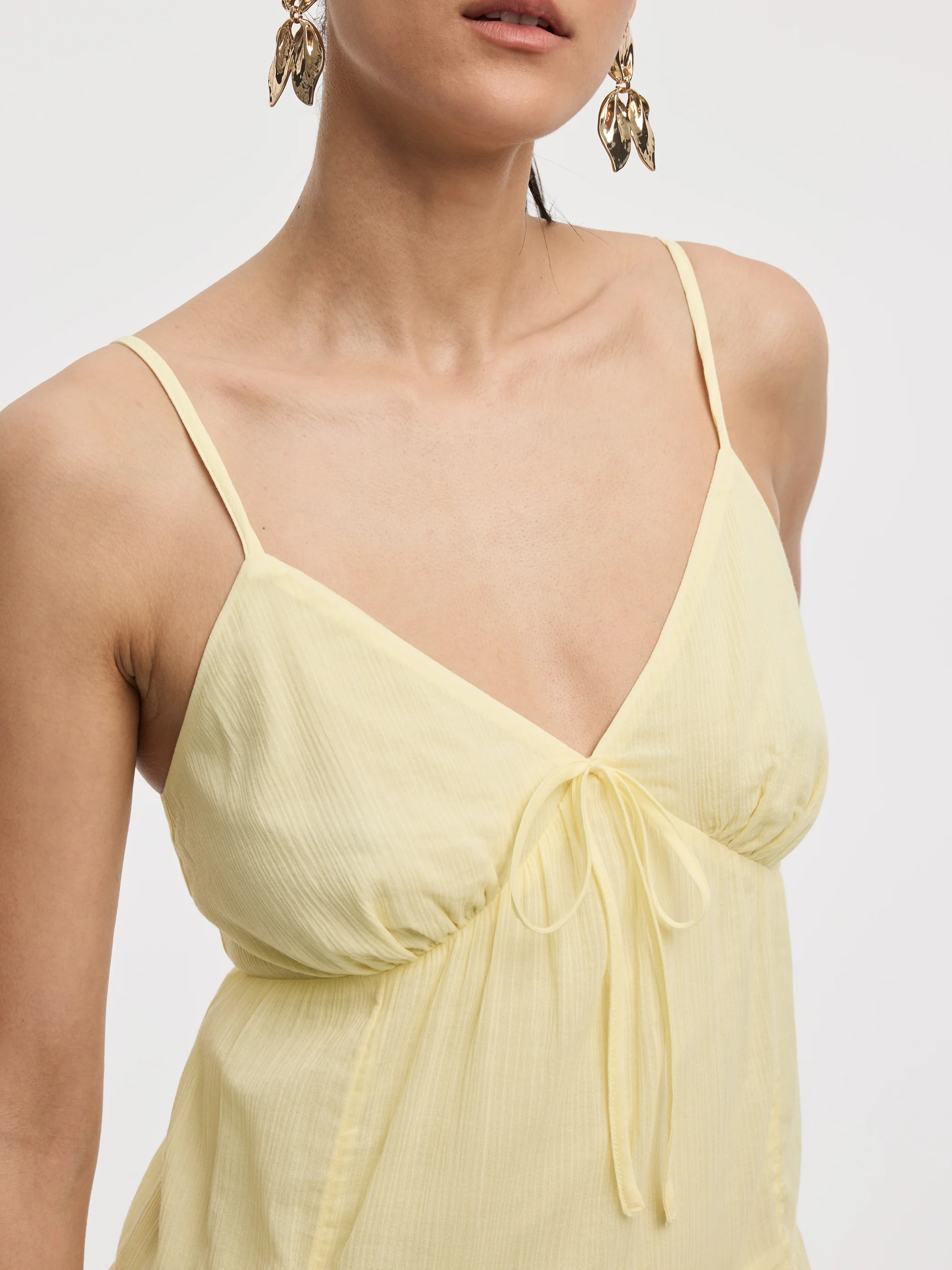 Sleeveless Maxi Dress with Sweetheart Neckline - Image 3