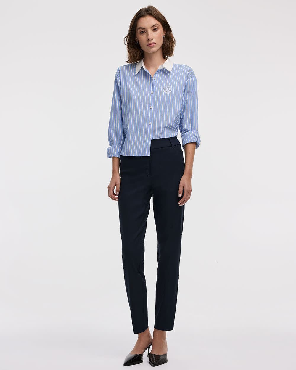 Slim-Leg High-Rise Ankle Pant - The Iconic (R) - Image 5