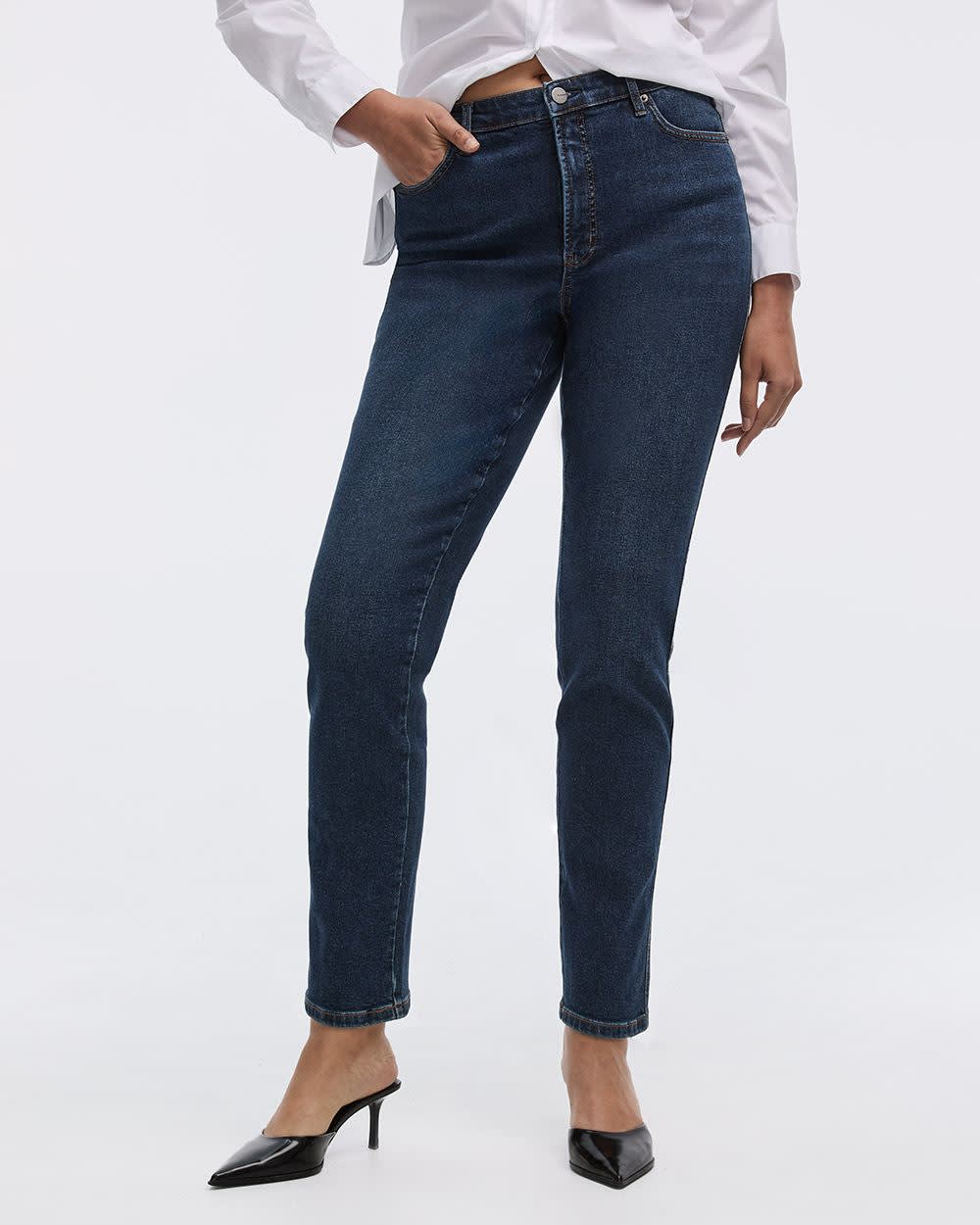 Slim-Leg High-Rise Jean - The Vintage - Image 10