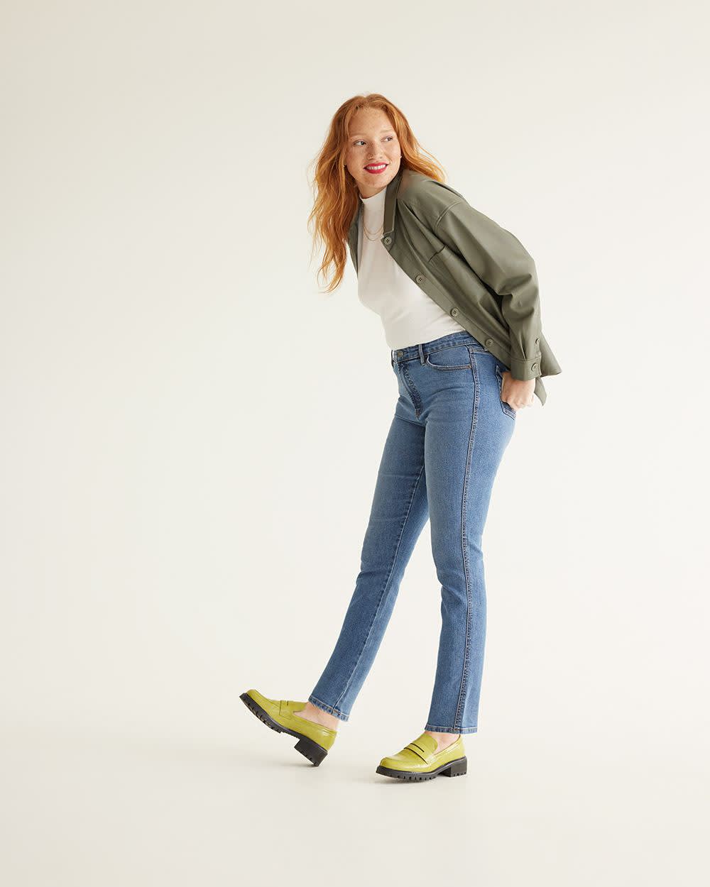 Slim-Leg High-Rise Jean - The Vintage - Image 5