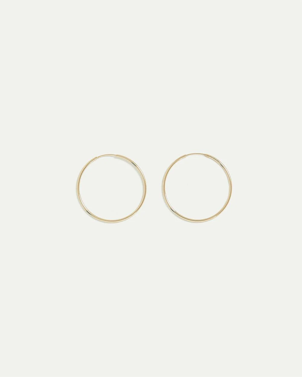 Stainless Steel Large Basic Hoops - Image 4