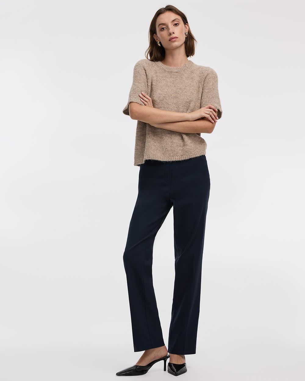 Straight-Leg High-Rise Pant - The Iconic (R) - Image 6