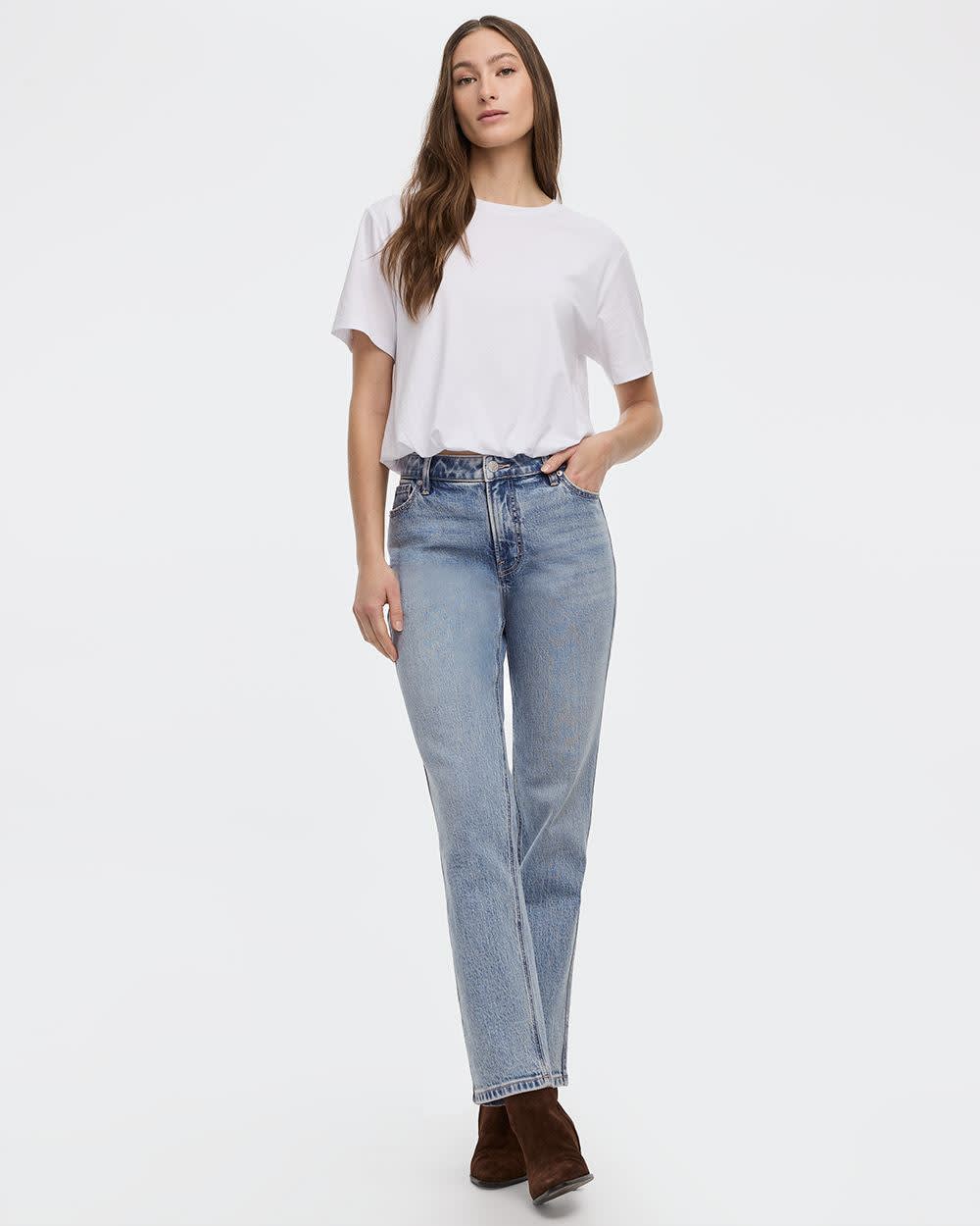 Straight-Leg Mid-Rise Jean - The Classic - Image 7