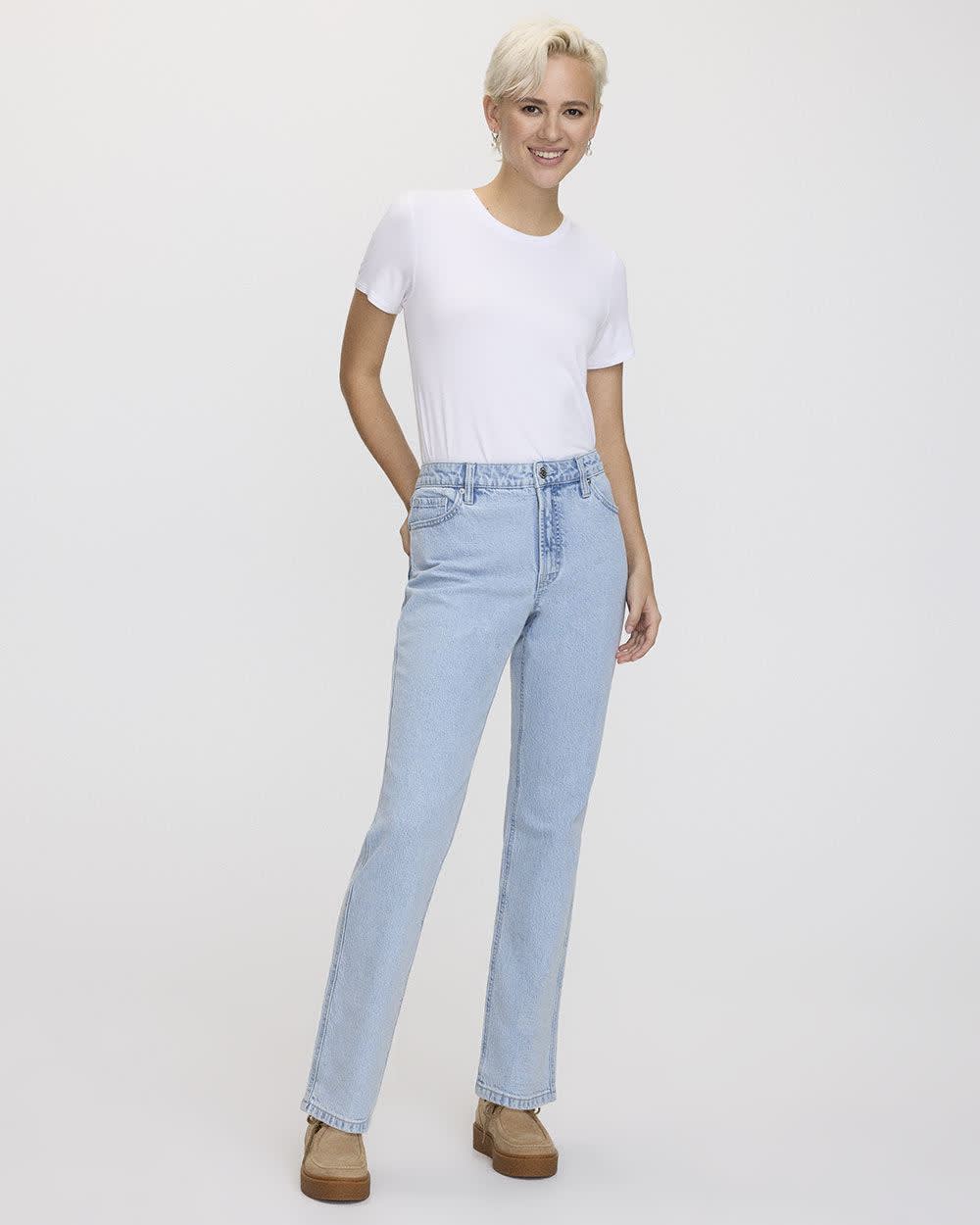 Straight-Leg Mid-Rise Jean - The Classic - Image 12