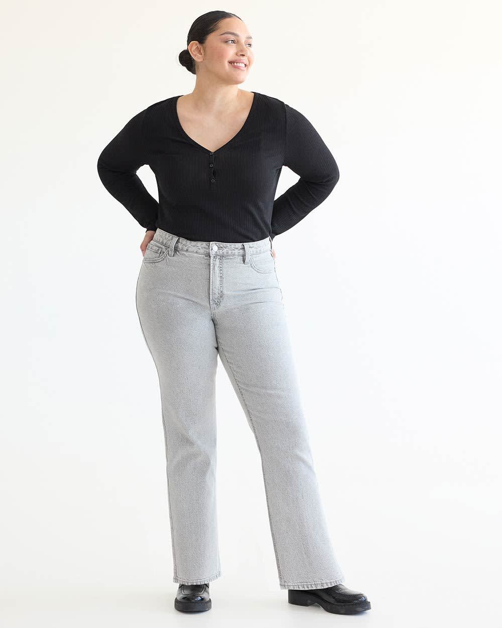 Straight-Leg Mid-Rise Jean - The Classic - Image 3