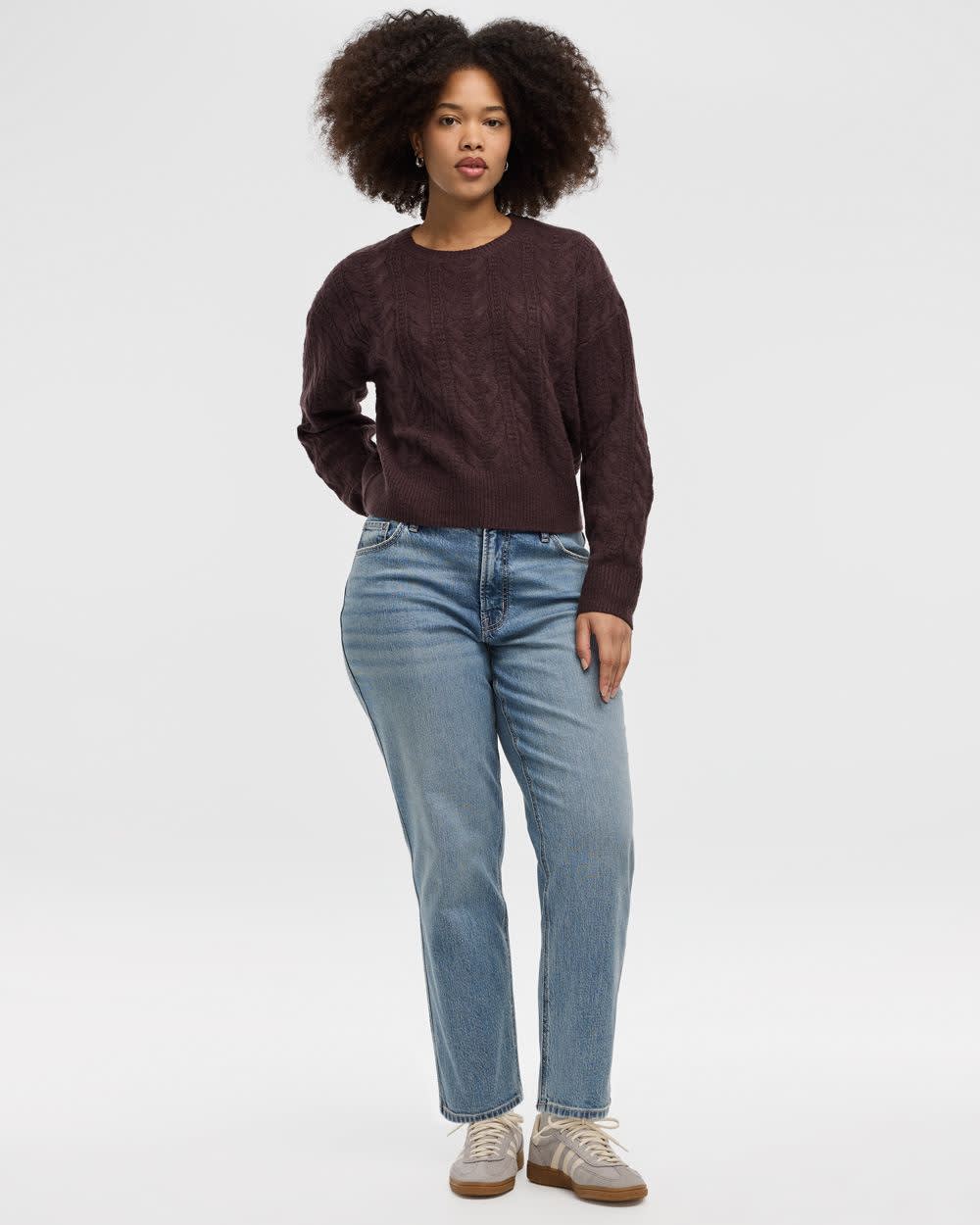 Straight-Leg Mid-Rise Jean - The Classic - Curvy Fit - Image 7