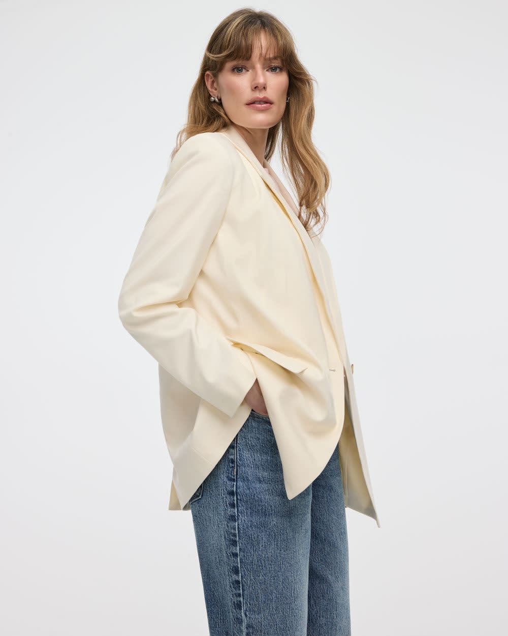 Double-Breasted Blazer - Image 3