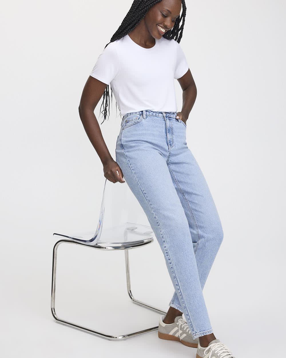 Tapered-Leg High-Rise Jean - The Mom Jeans - Image 4