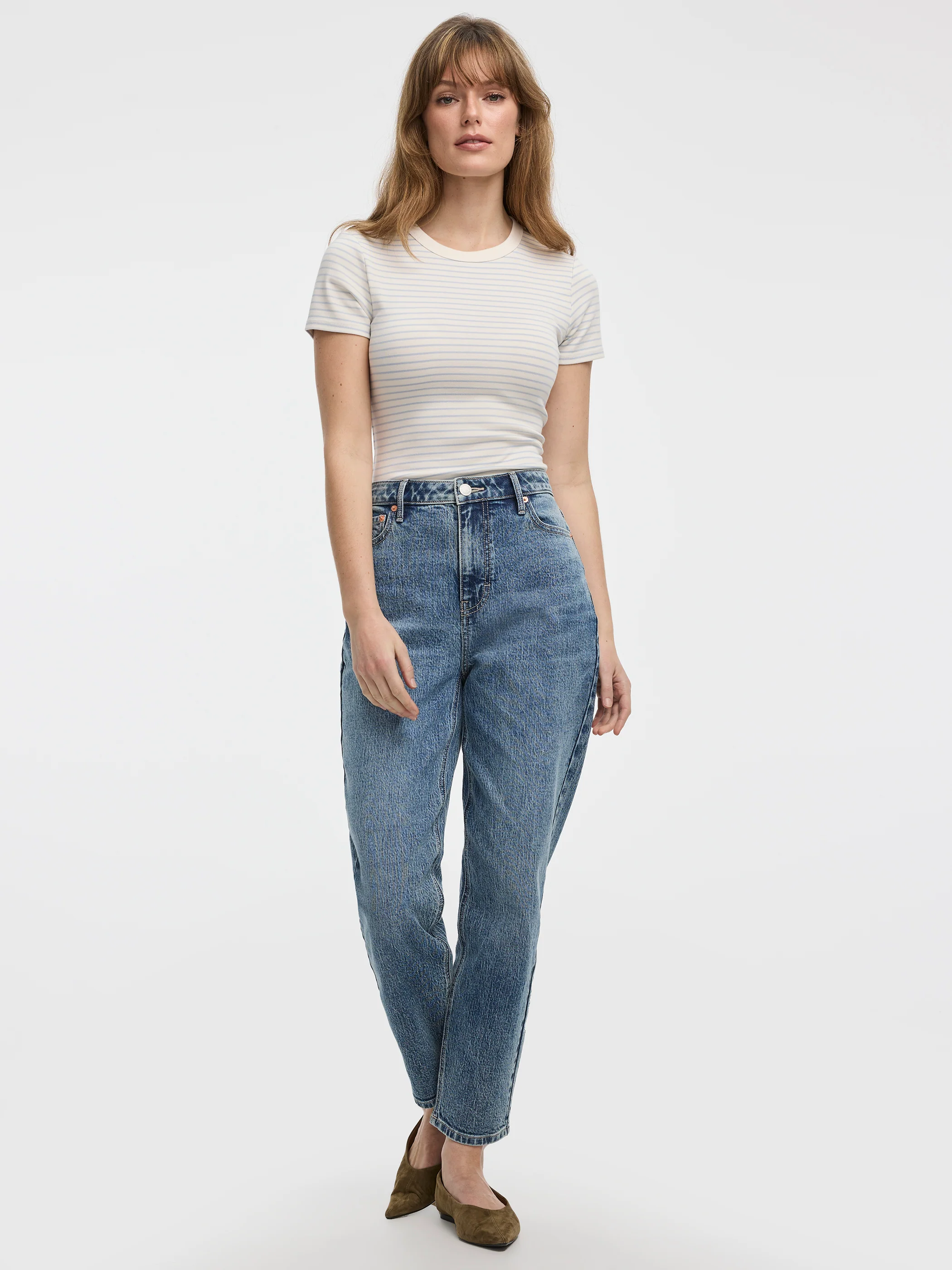 Tapered-Leg High-Rise Jean - The Mom Jeans - Image 8