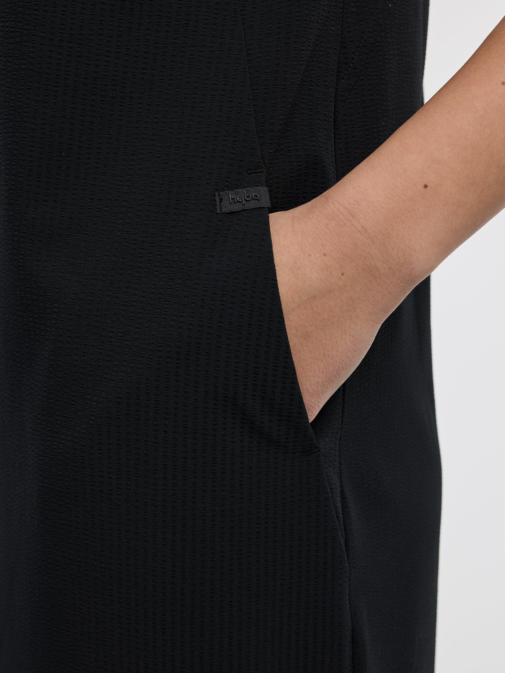 Sleeveless Textured Midi Dress - Hyba - Image 10