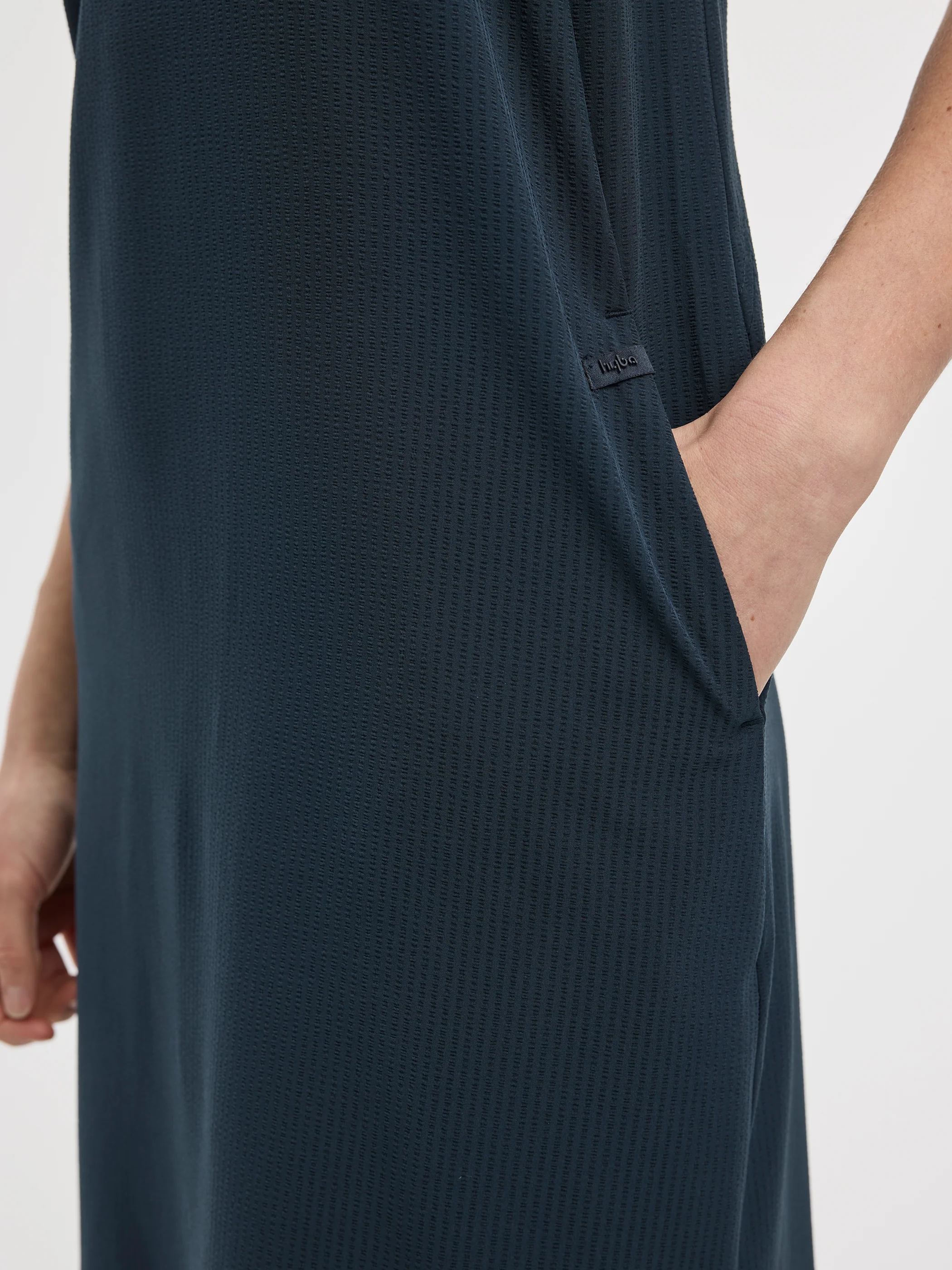 Sleeveless Textured Midi Dress - Hyba - Image 14