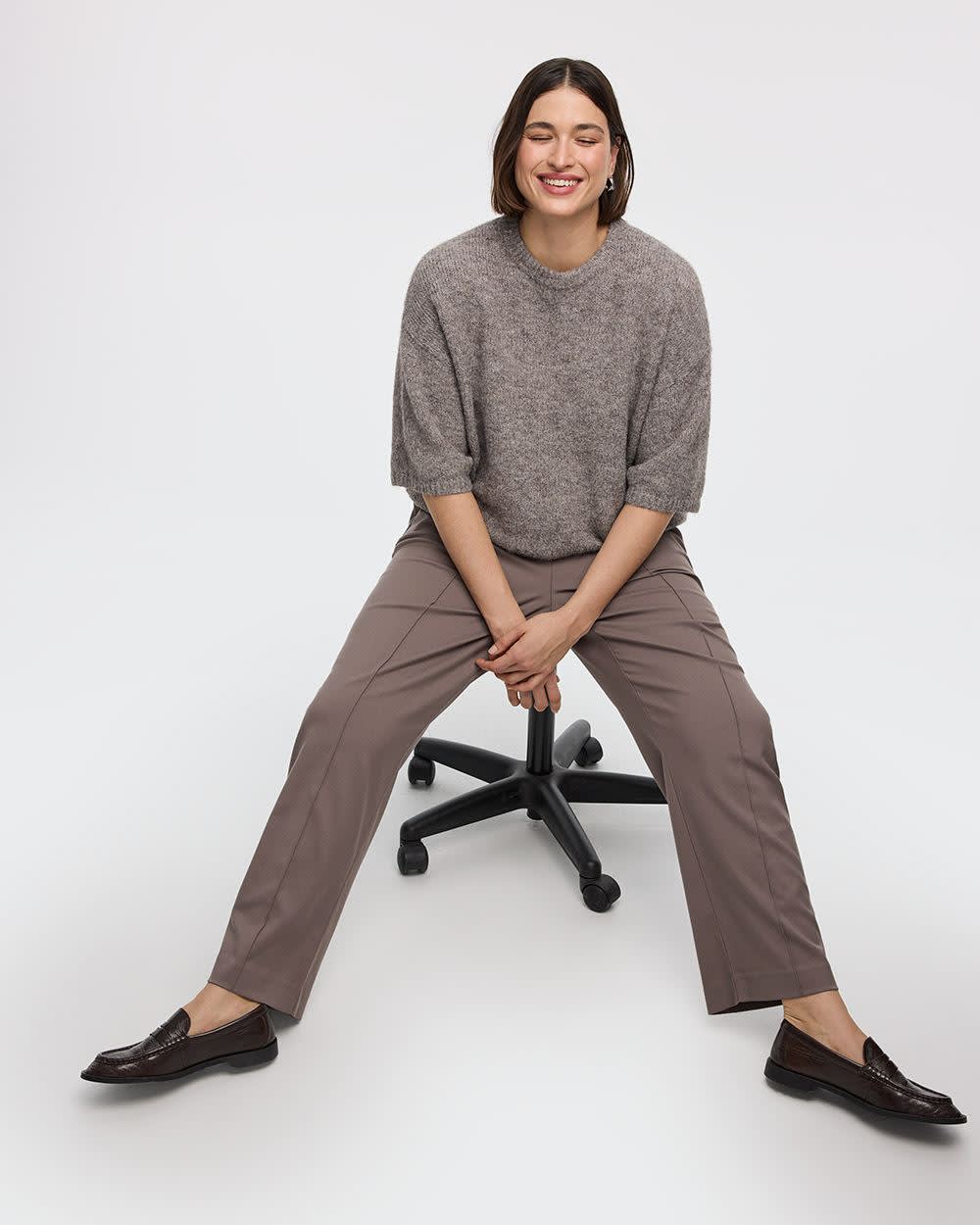 Straight-Leg Pintuck Pant - Image 9