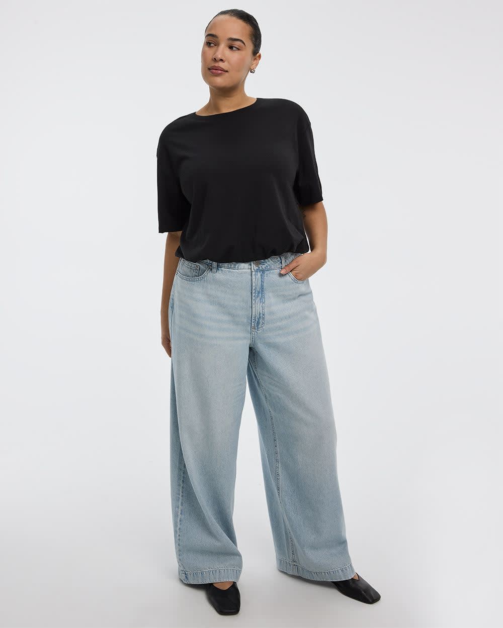 Wide-Leg High-Rise Jean - Curvy Fit - Image 12