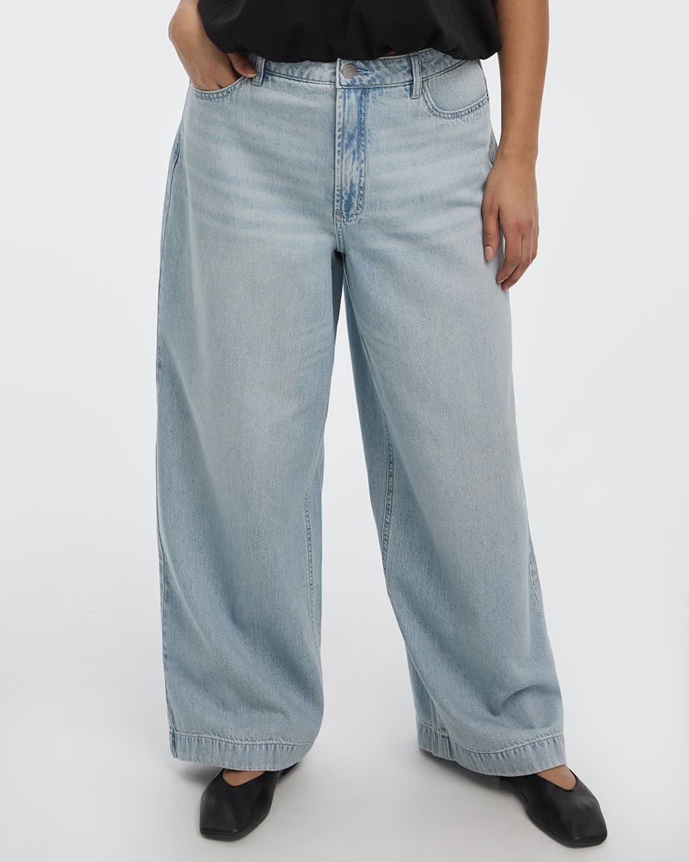 Wide-Leg High-Rise Jean - Curvy Fit - Image 14