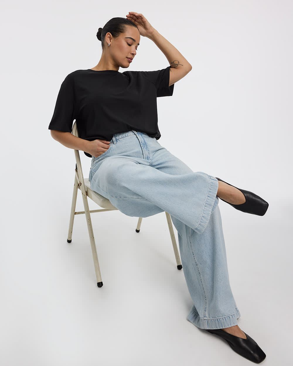Wide-Leg High-Rise Jean - Curvy Fit - Image 15