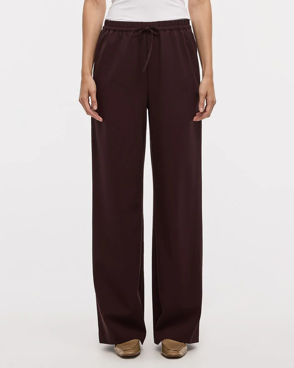 Wide-Leg High-Rise Pull-On Pant - The Timeless - Image 8