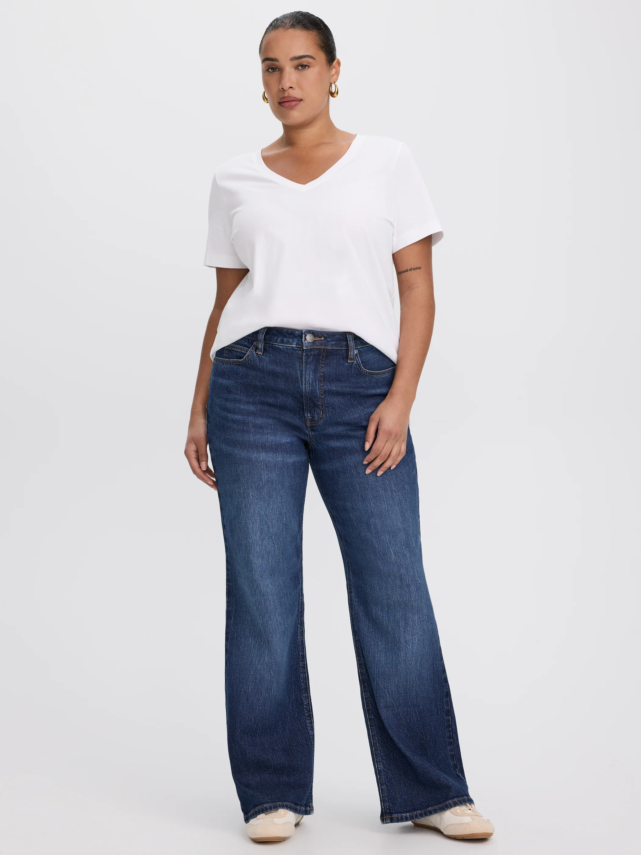 Flare-Leg Mid-Rise Jean - Curvy Fit - Image 7