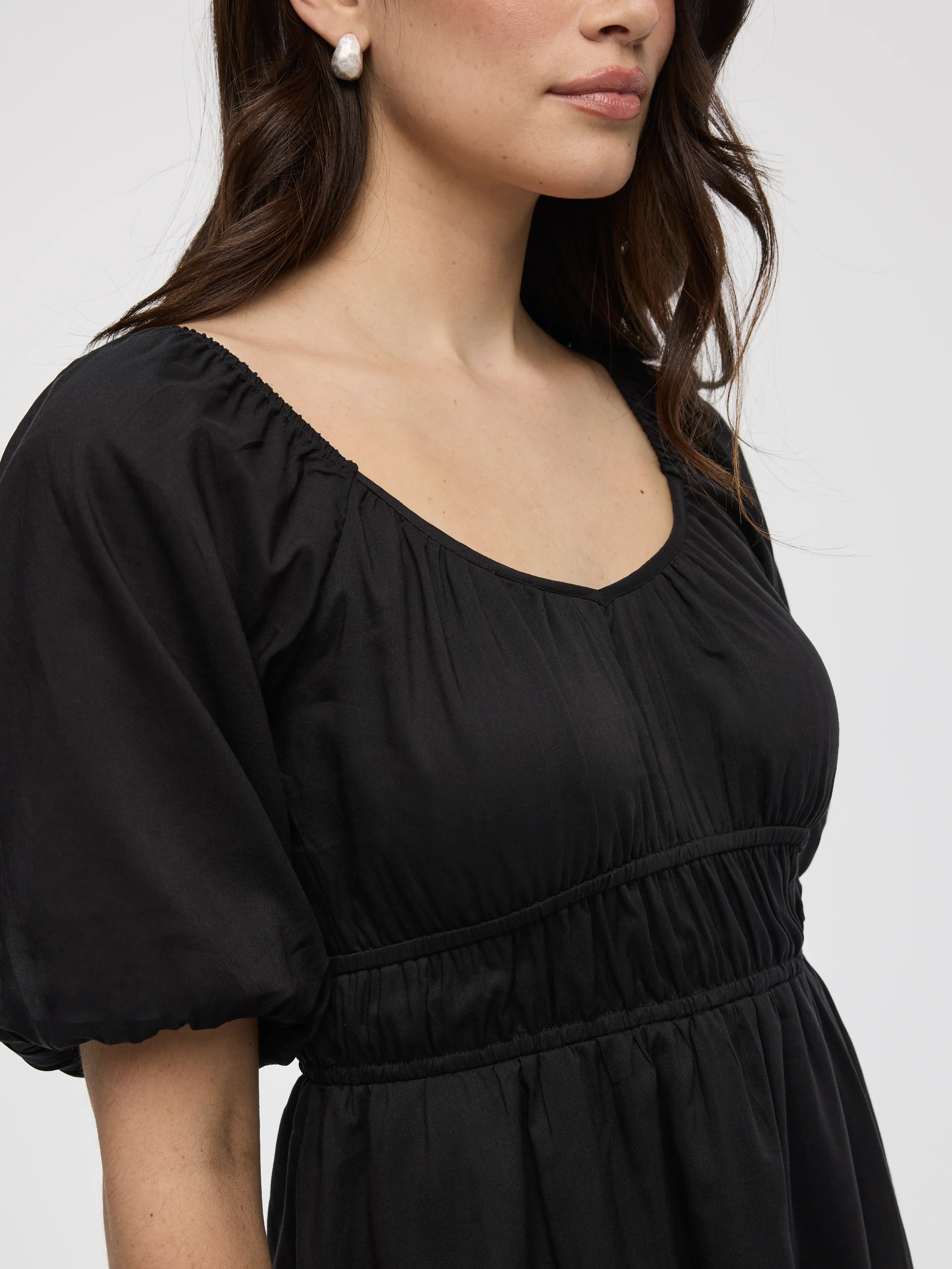 Milkmaid Mini Dress - Image 2