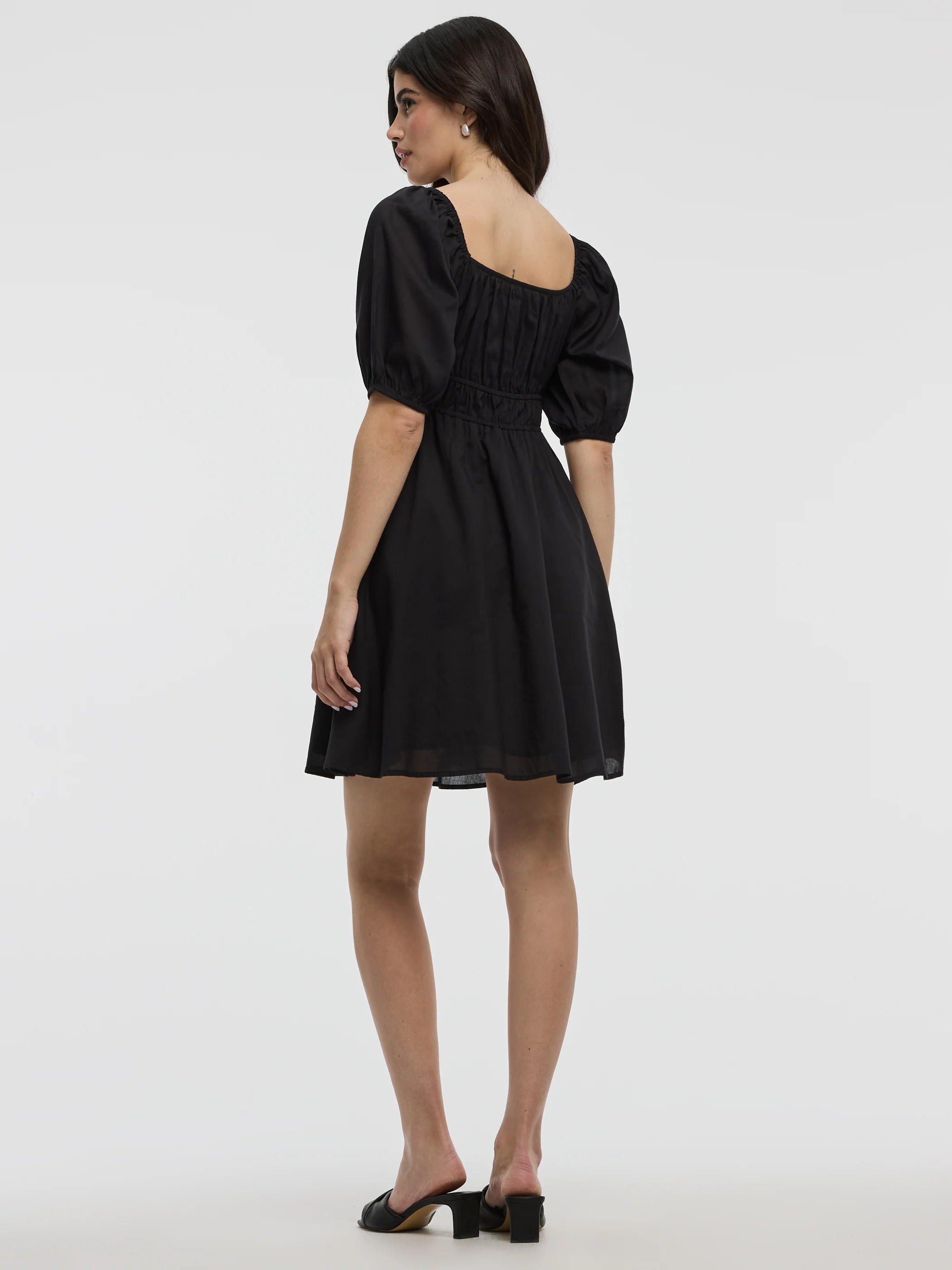 Milkmaid Mini Dress - Image 3