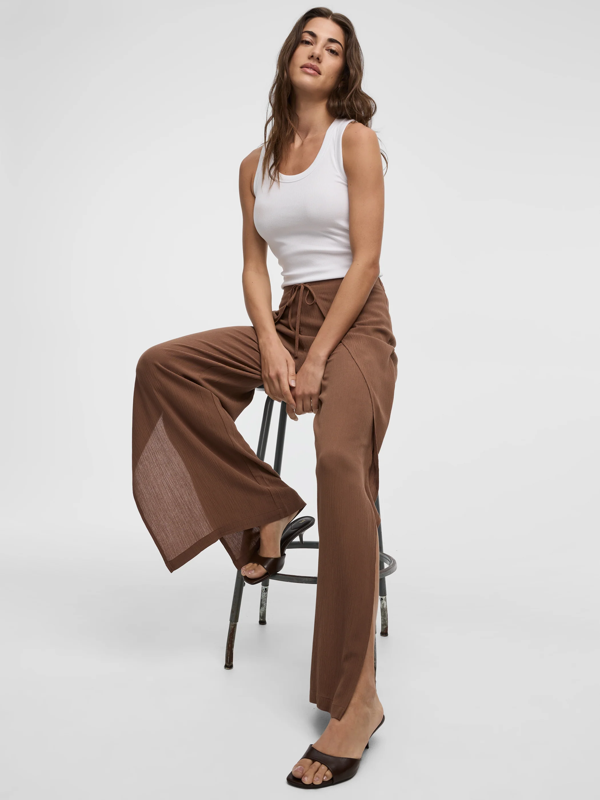 Faux-Wrap Pant - Image 4