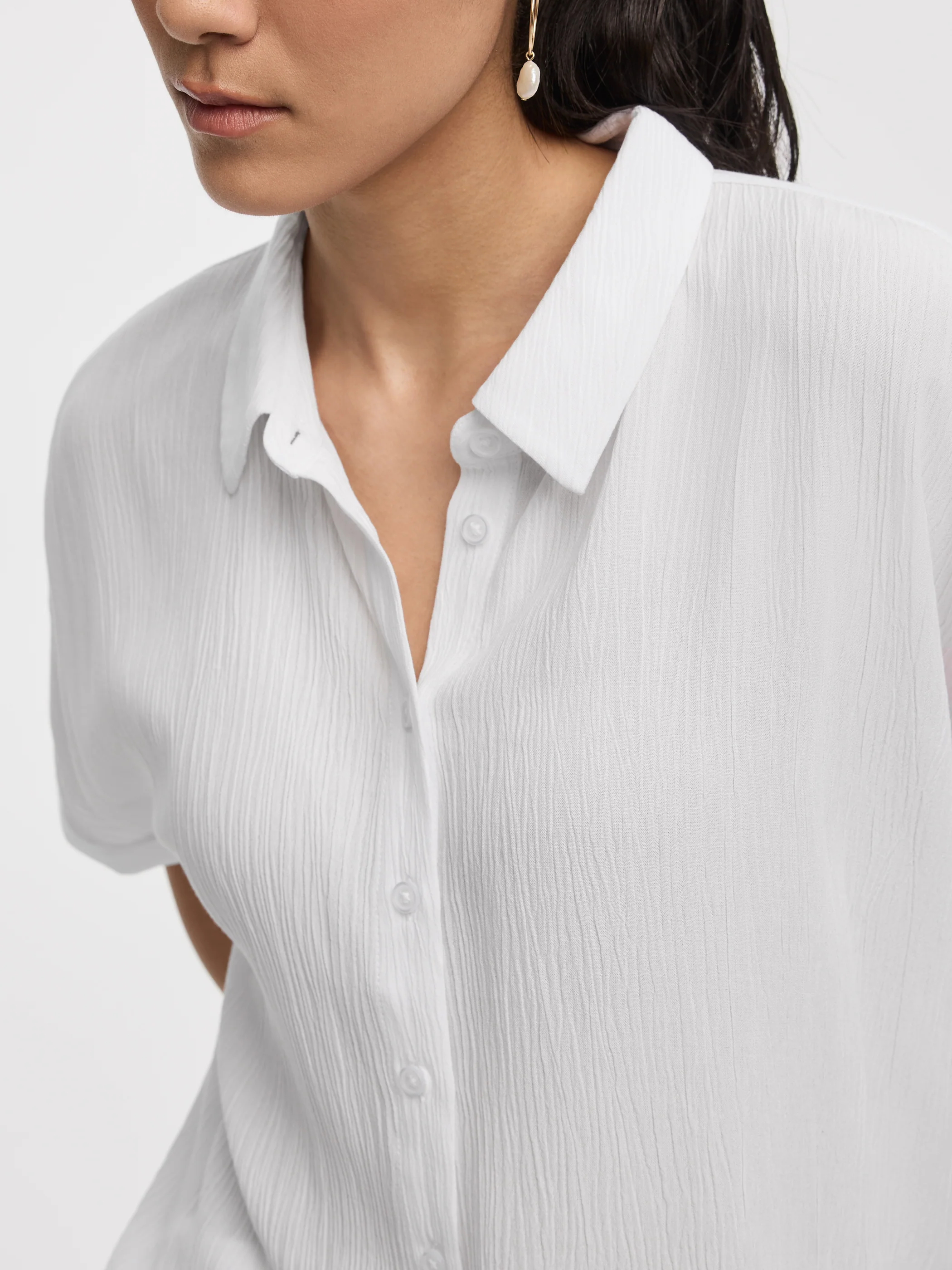 Buttoned-Down Gauze Shirt - Image 2