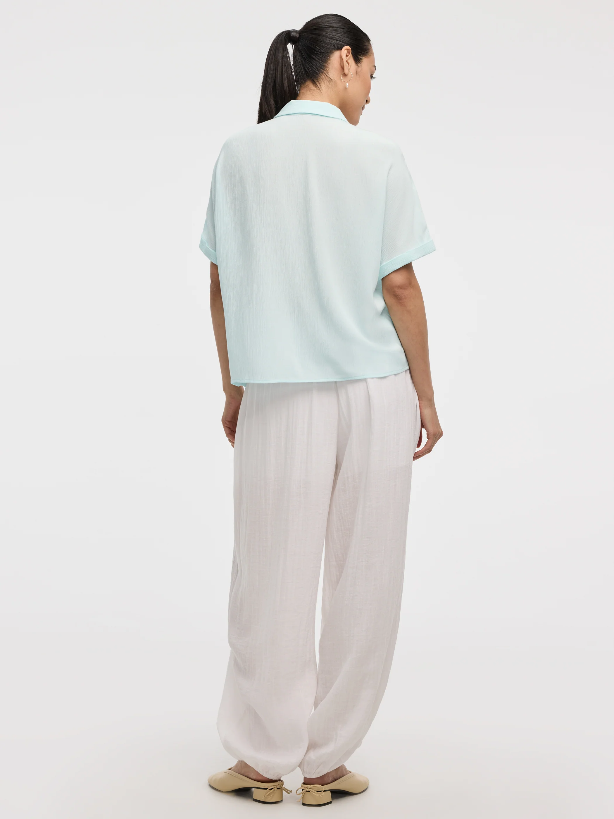 Buttoned-Down Gauze Shirt - Image 7