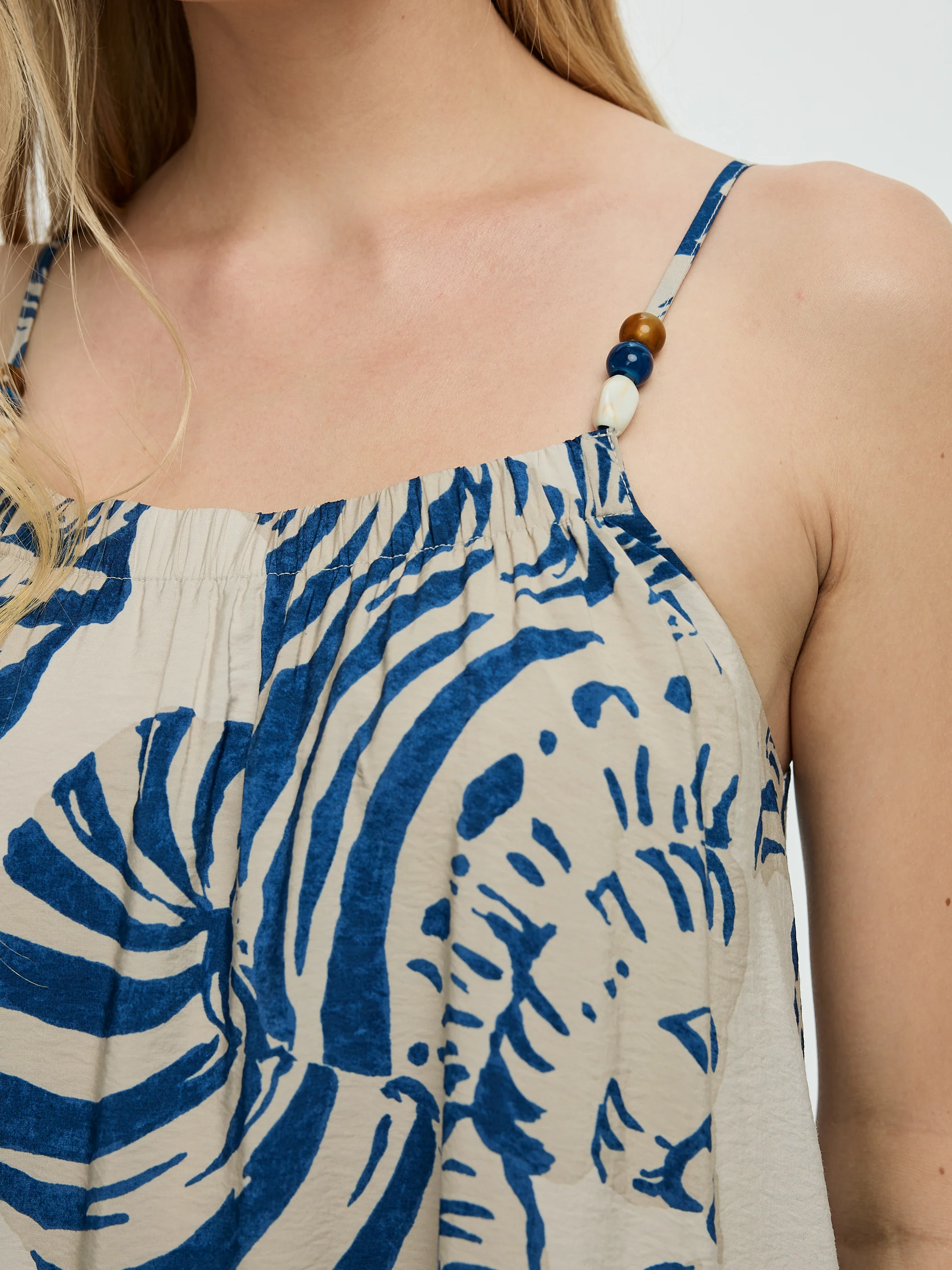 Sleeveless Square-Neck Maxi Dress - Image 2