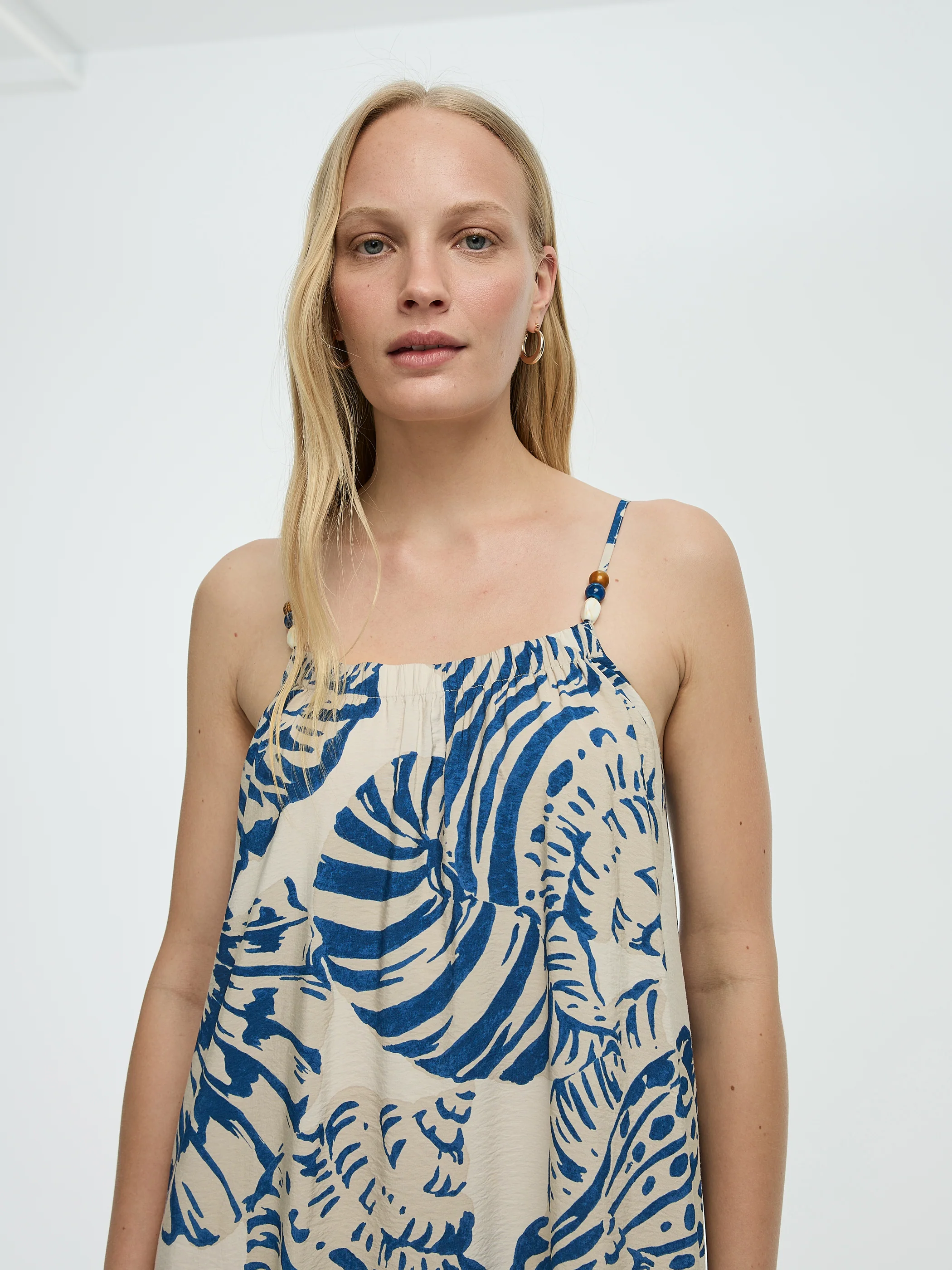 Sleeveless Square-Neck Maxi Dress - Image 4